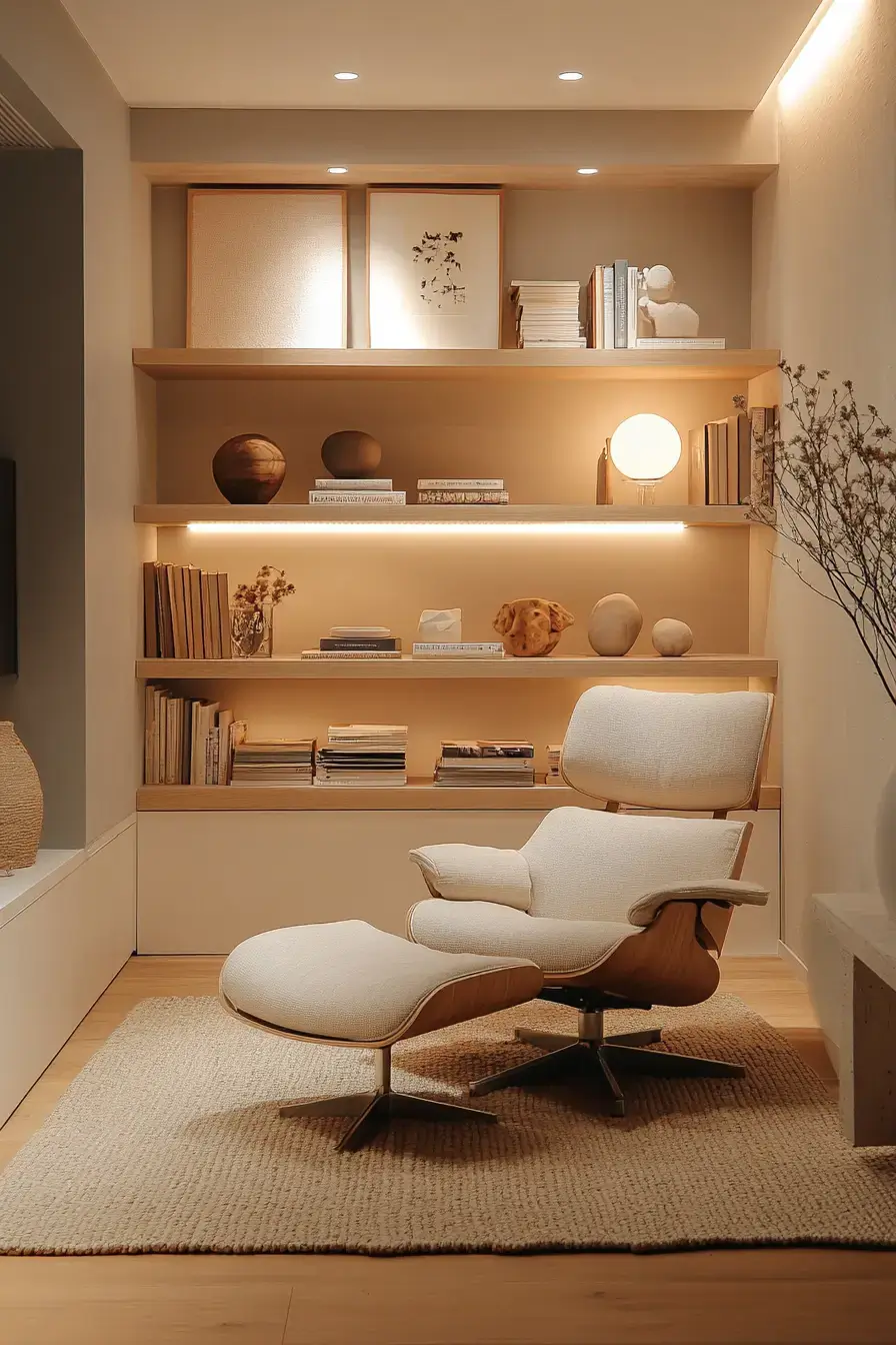 cozy home library