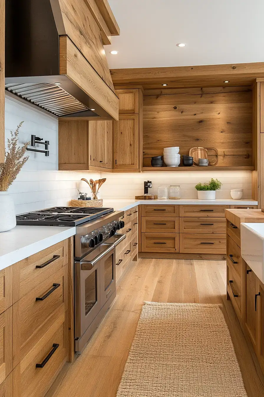 rustic kitchen cabinets