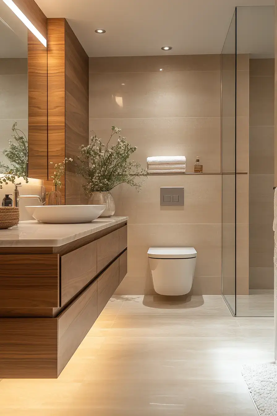 elegant bathroom