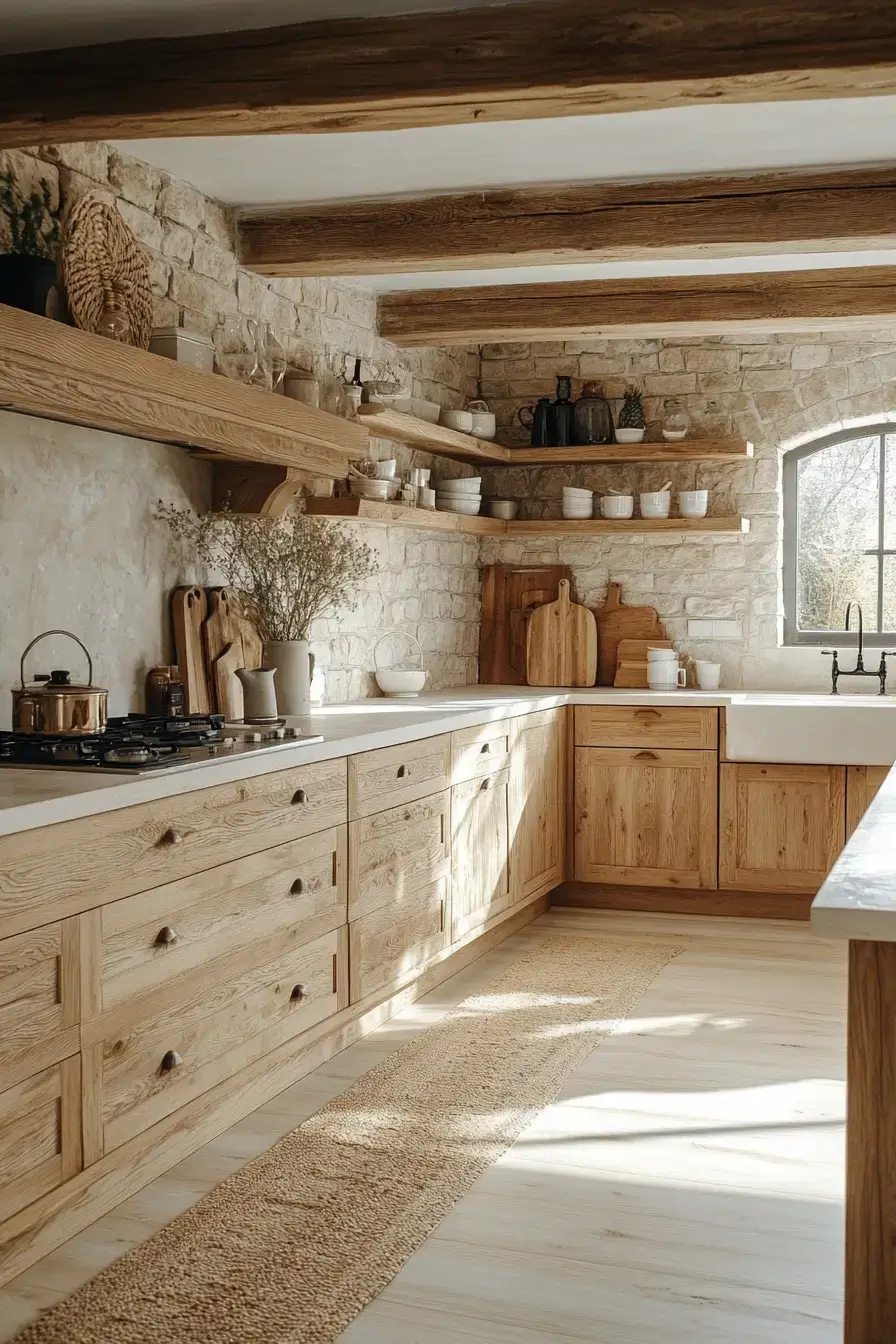 rustic kitchen cabinets