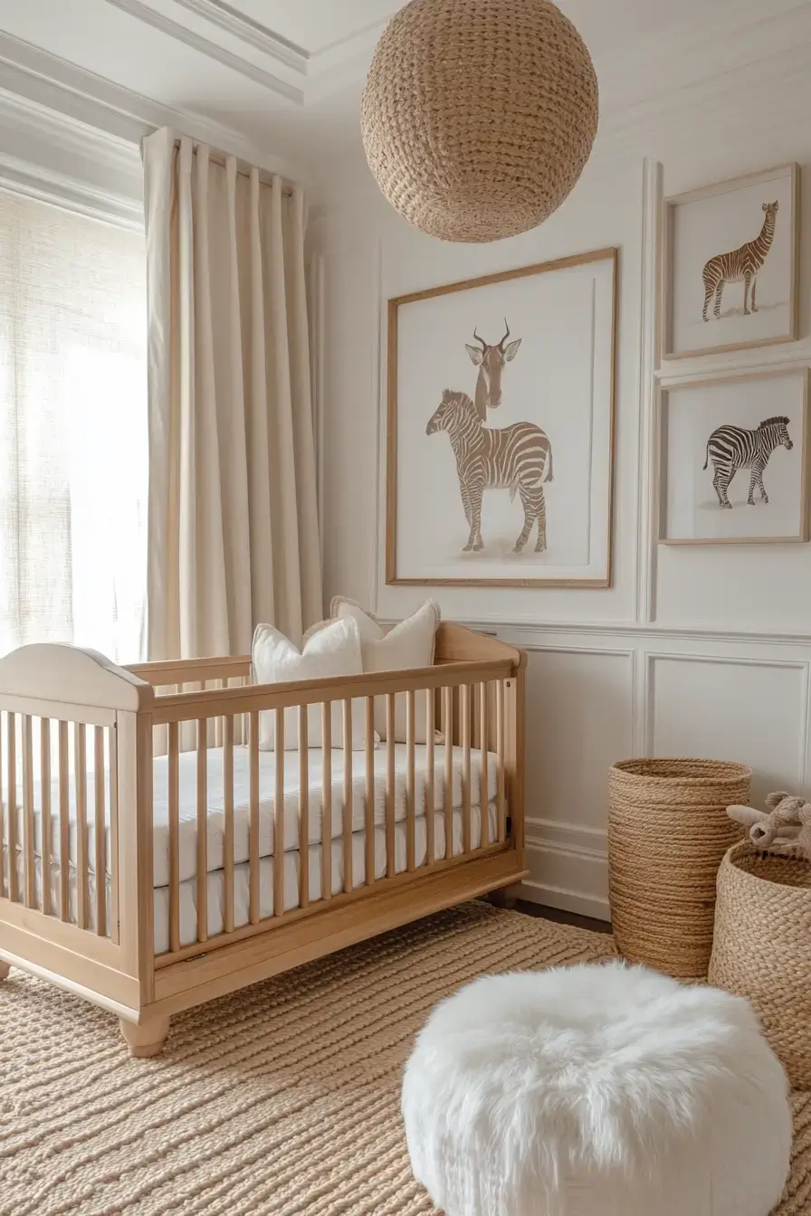 safari baby room