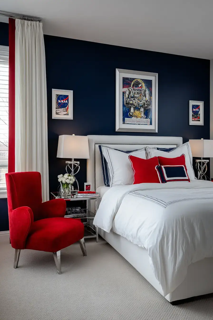 space themed bedroom