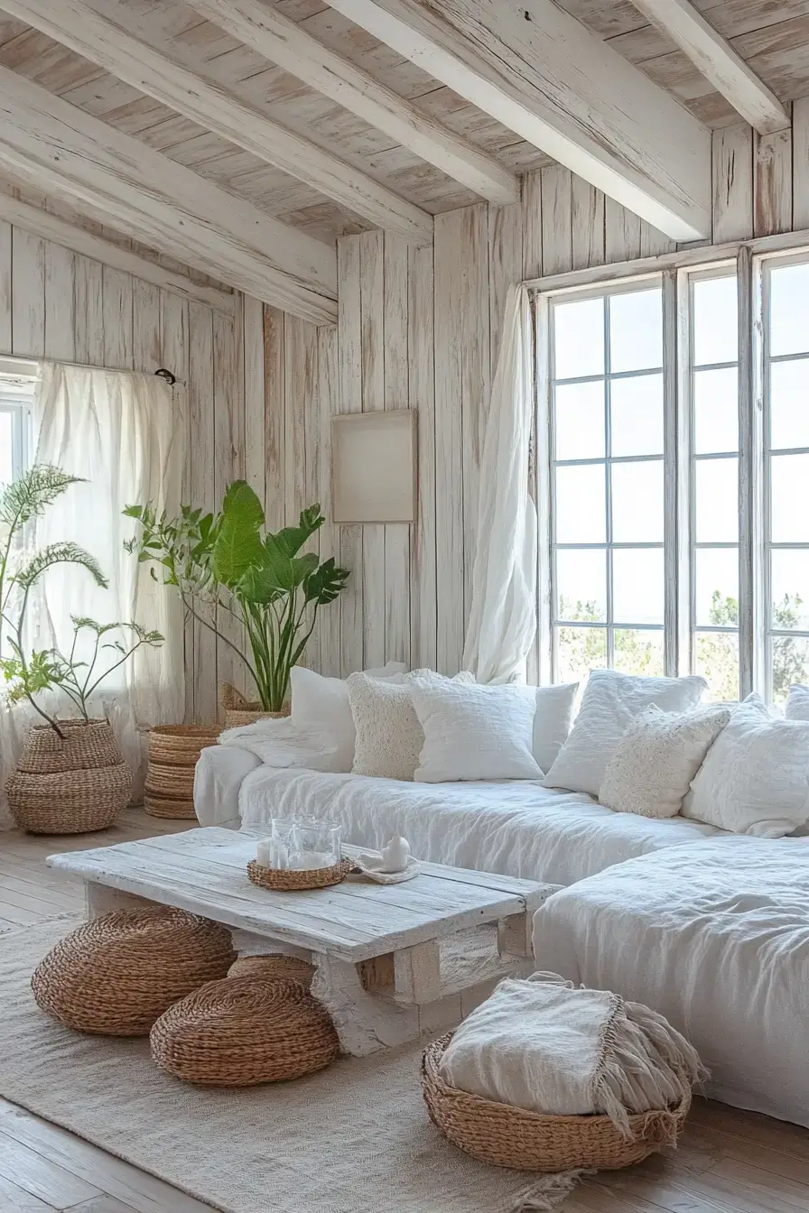 rustic living room decor