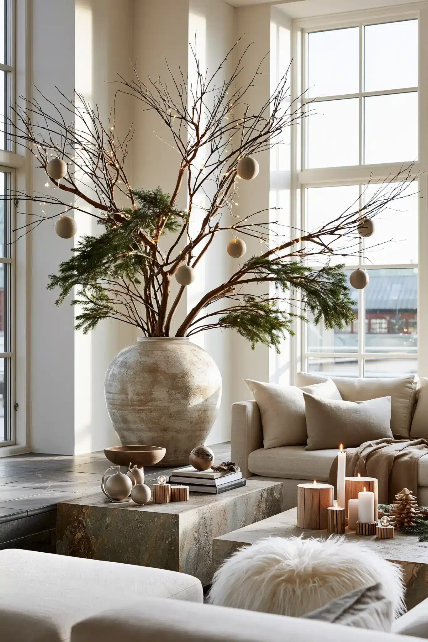 modern christmas decor