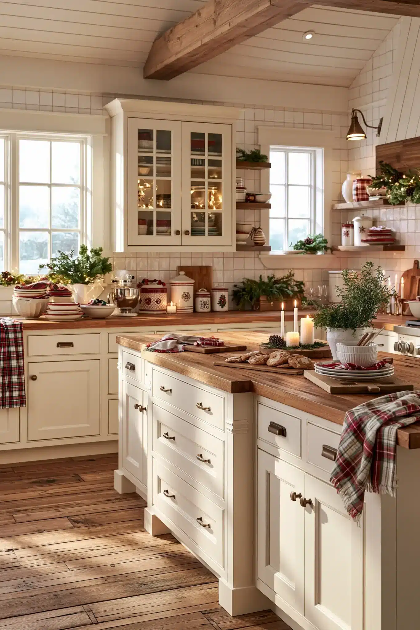 christmas kitchen decor