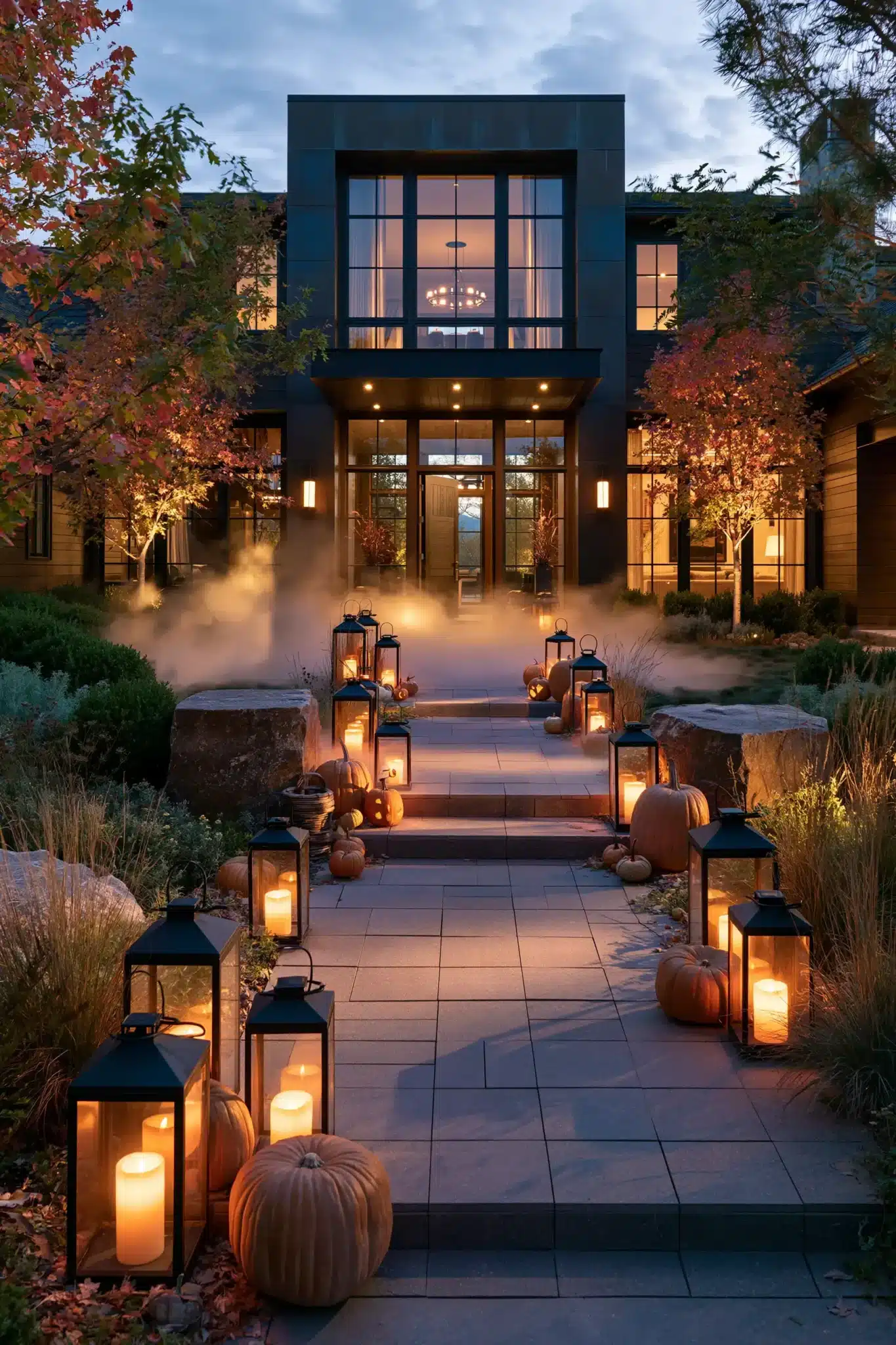 outdoor halloween decor
