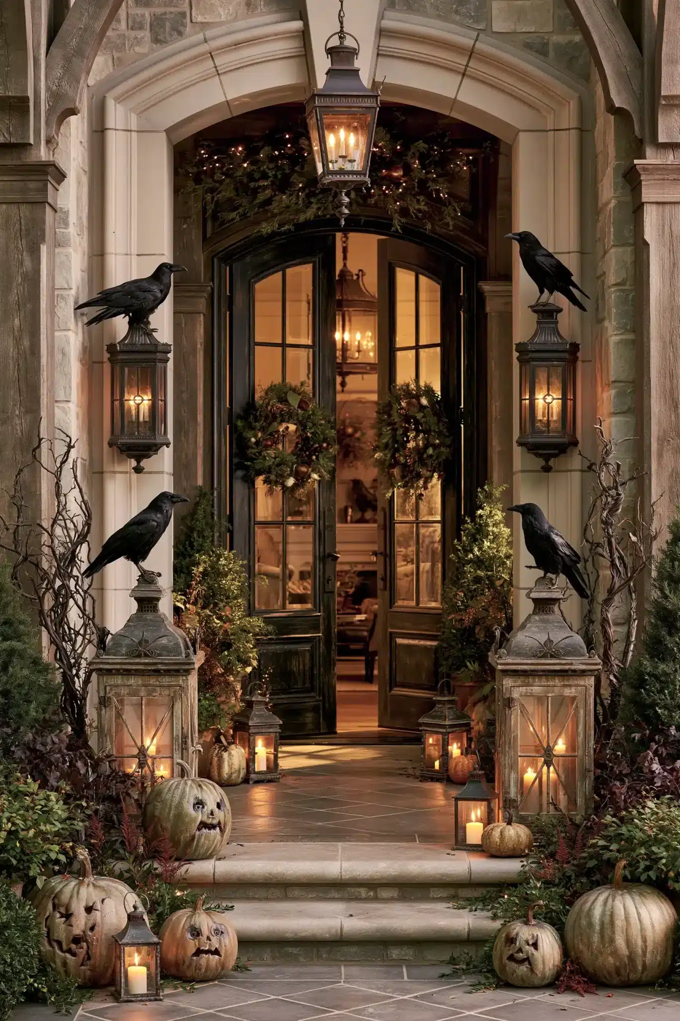 halloween porch ideas