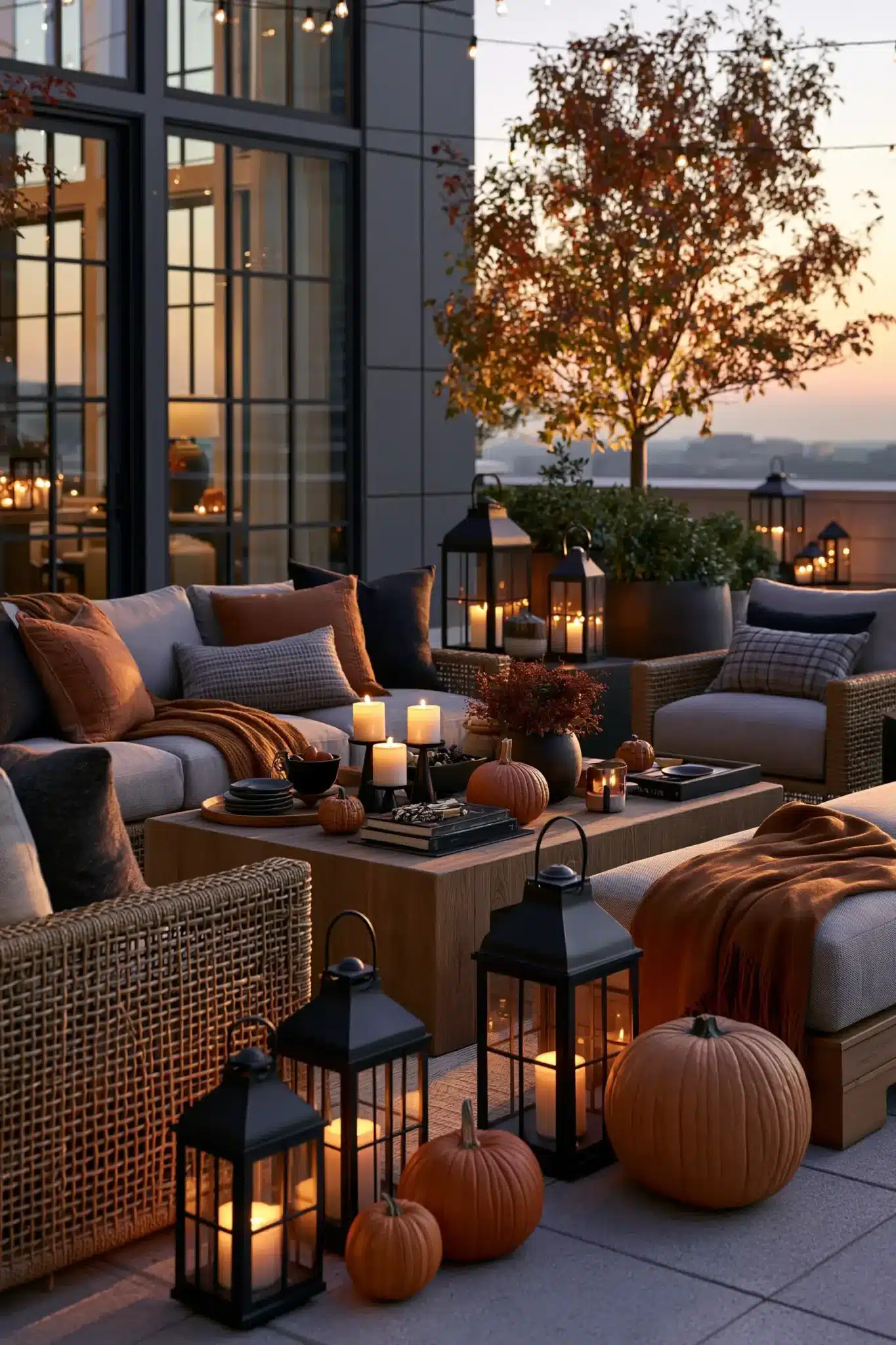 outdoor halloween decor