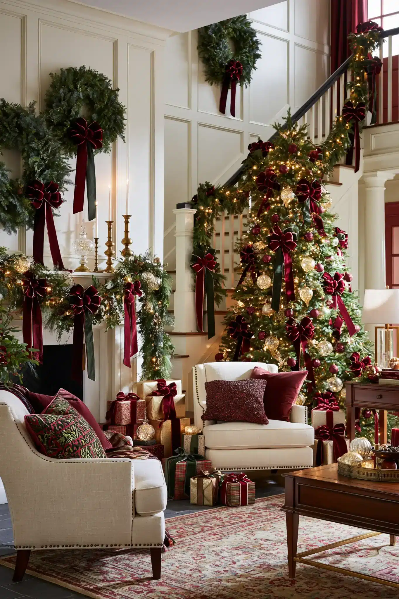 traditional christmas decor