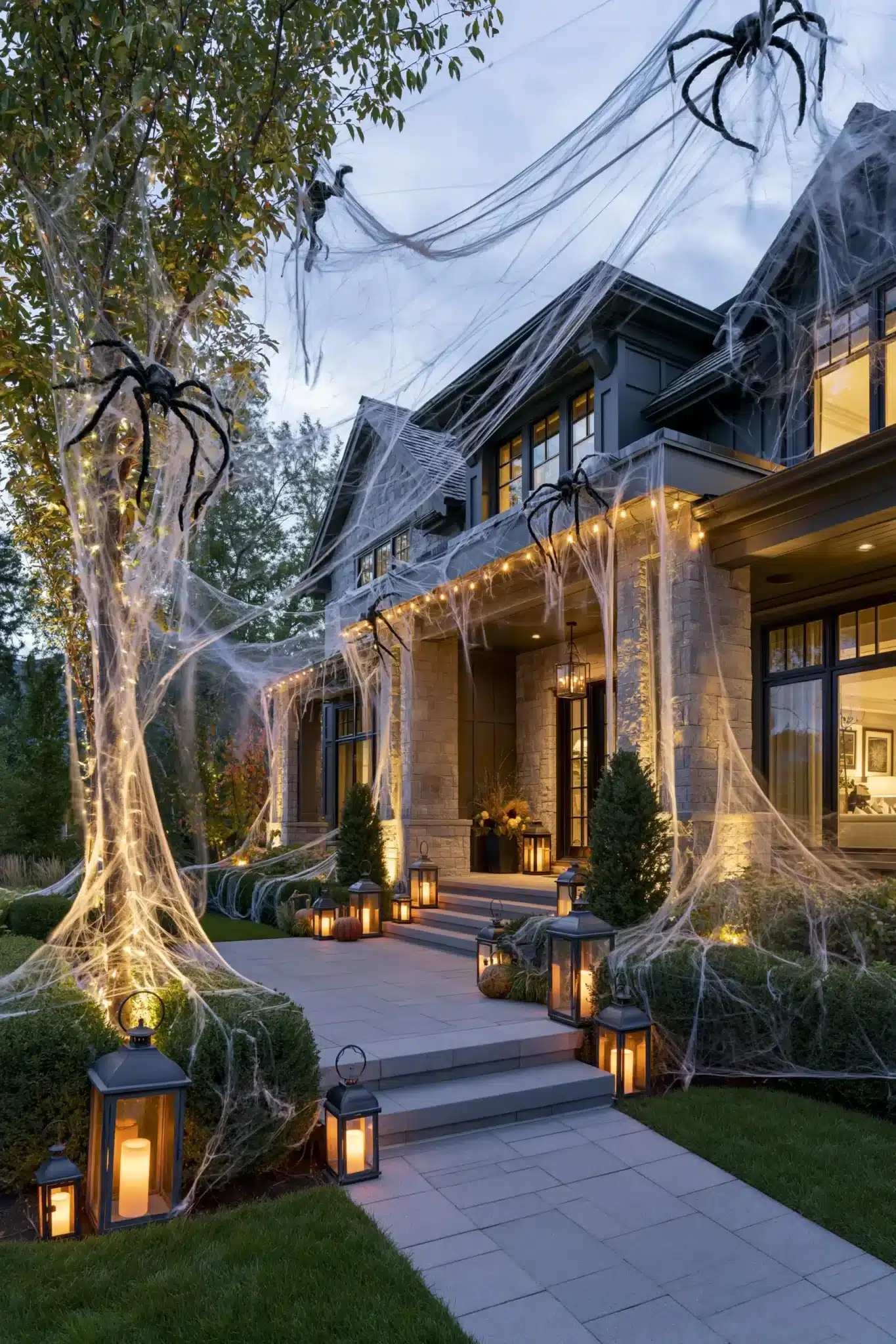 outdoor halloween decor