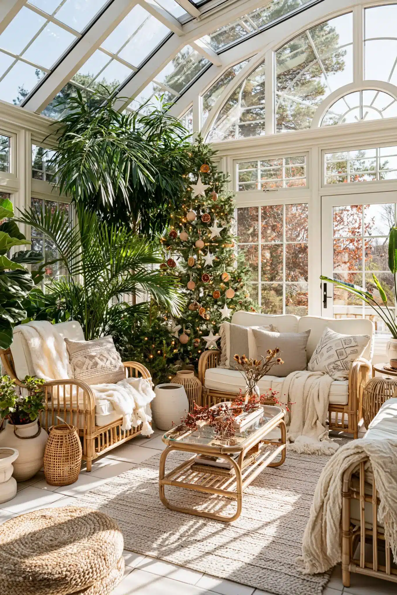 boho christmas decor