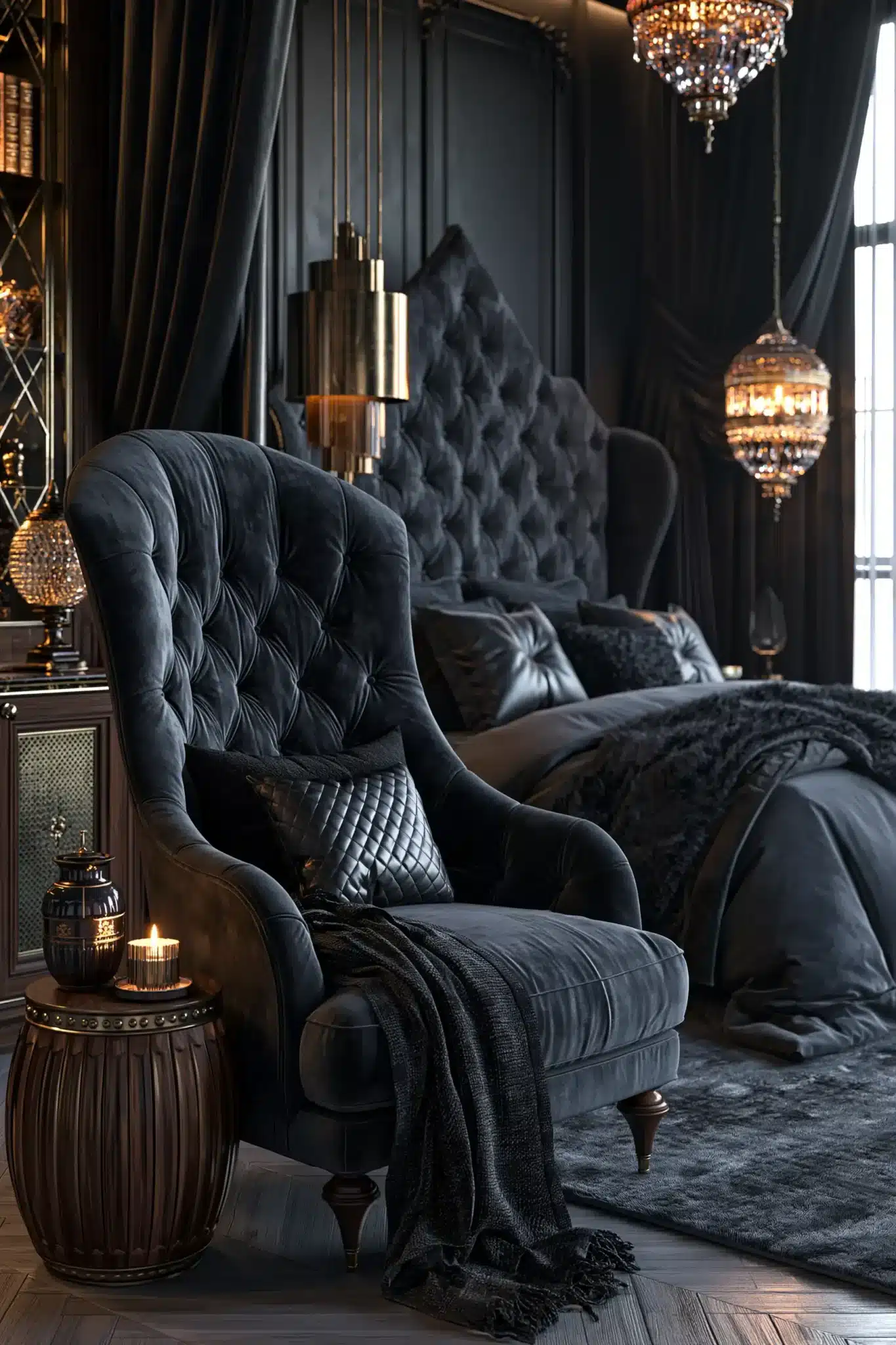 gothic bedroom