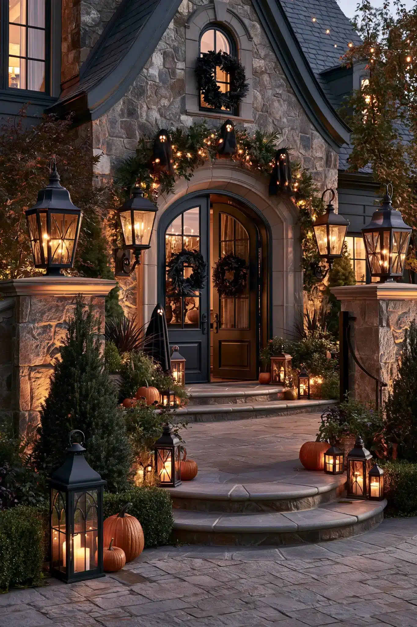 outdoor halloween decor