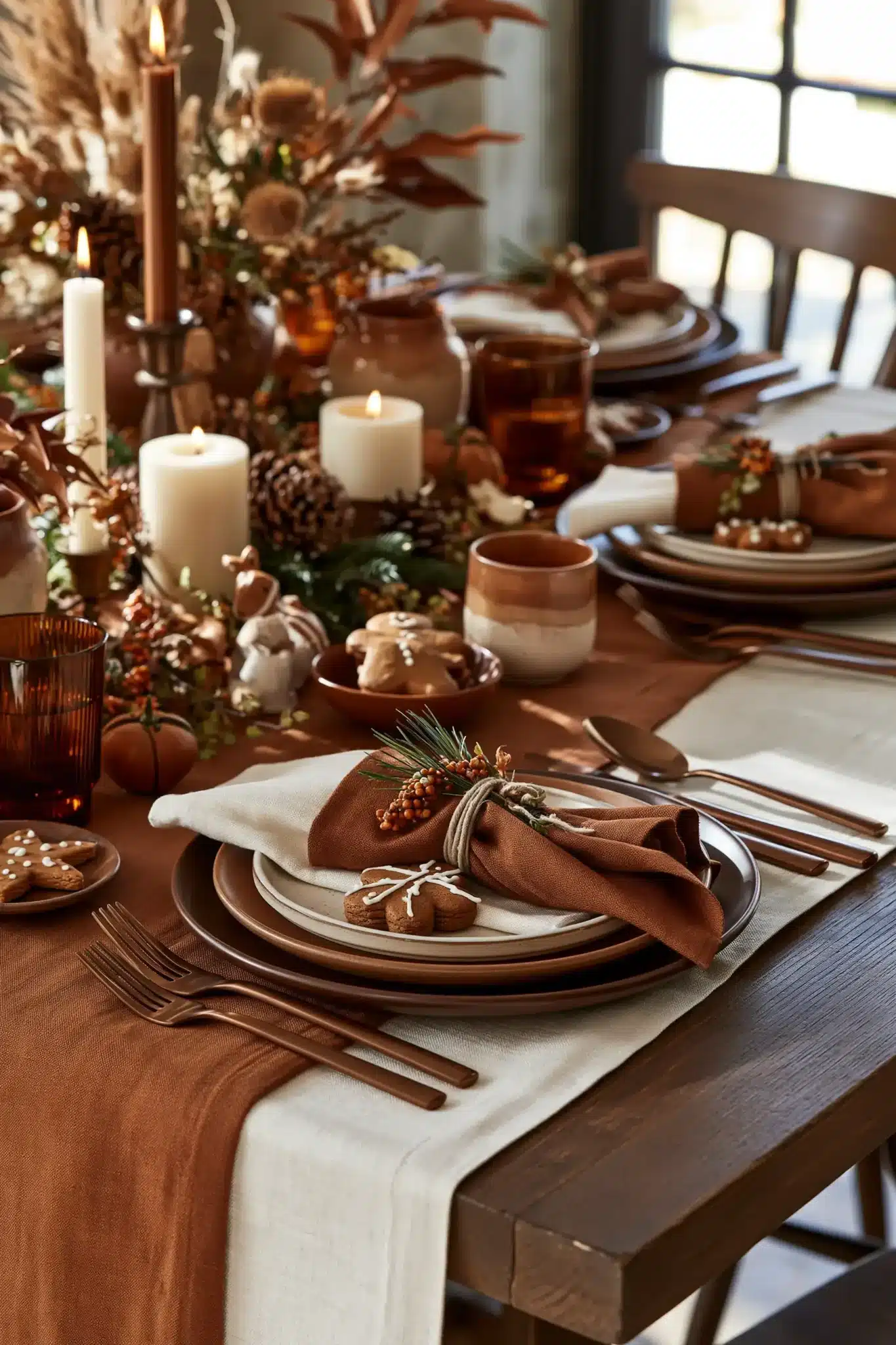 christmas table decor