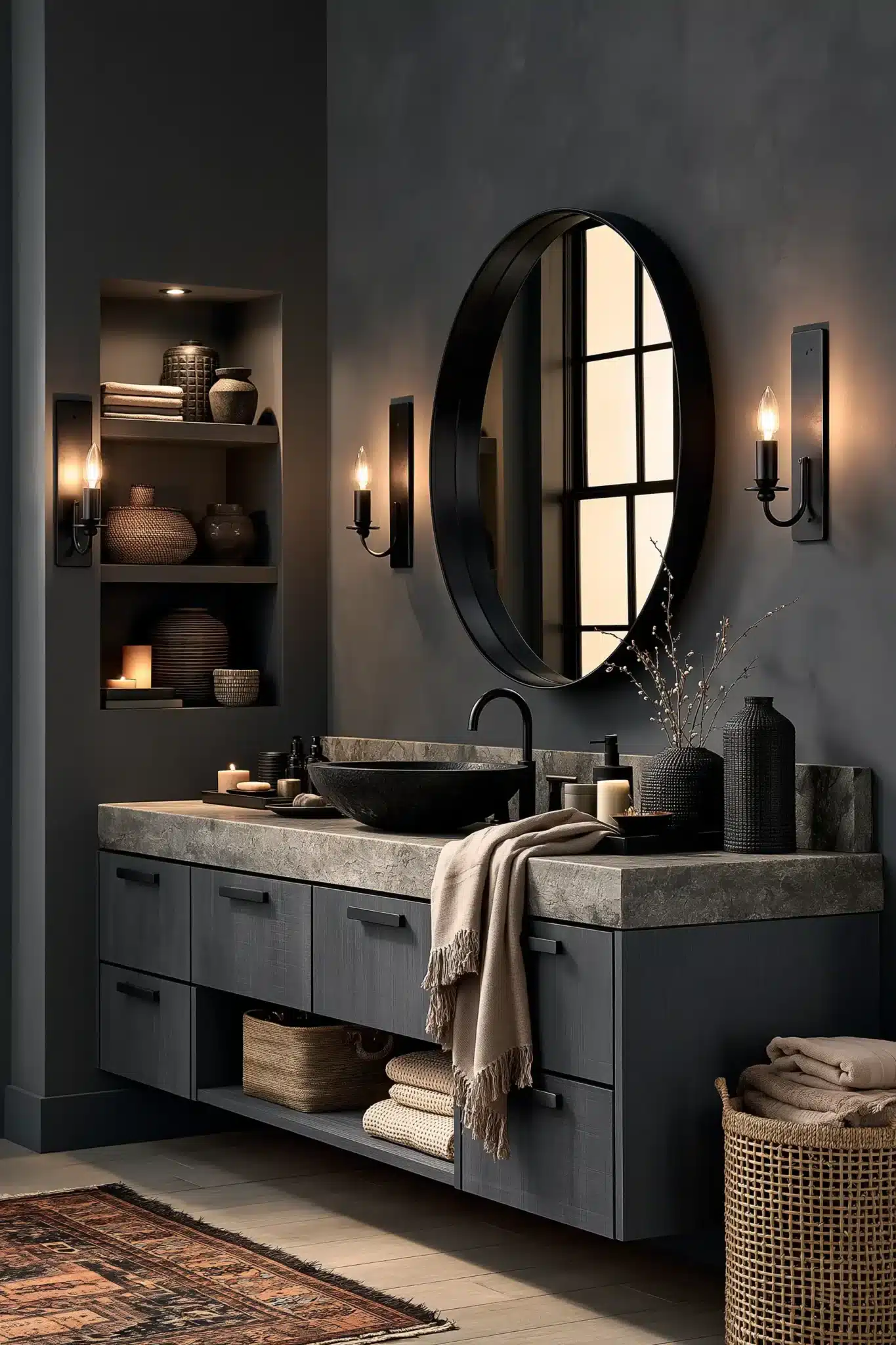 gothic bathroom