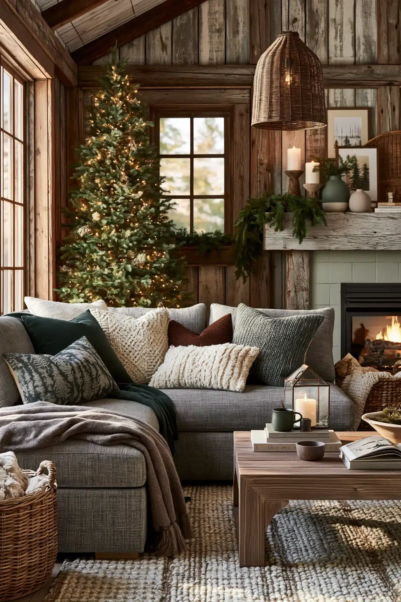 modern christmas decor
