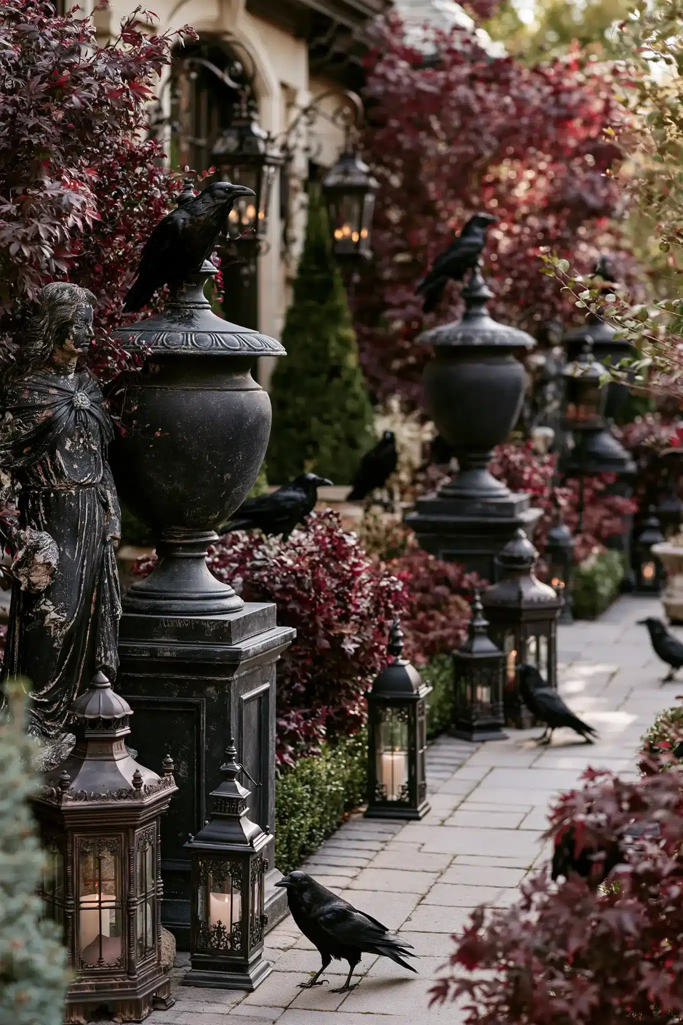 outdoor halloween decor
