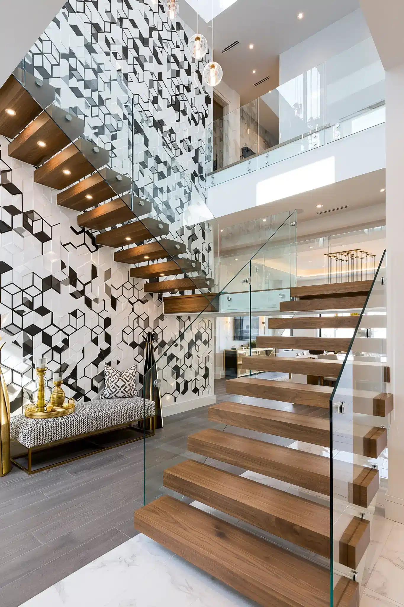 staircase wall decor