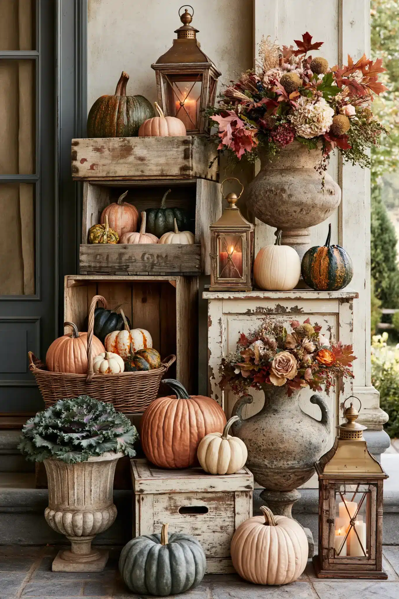 vintage halloween decor