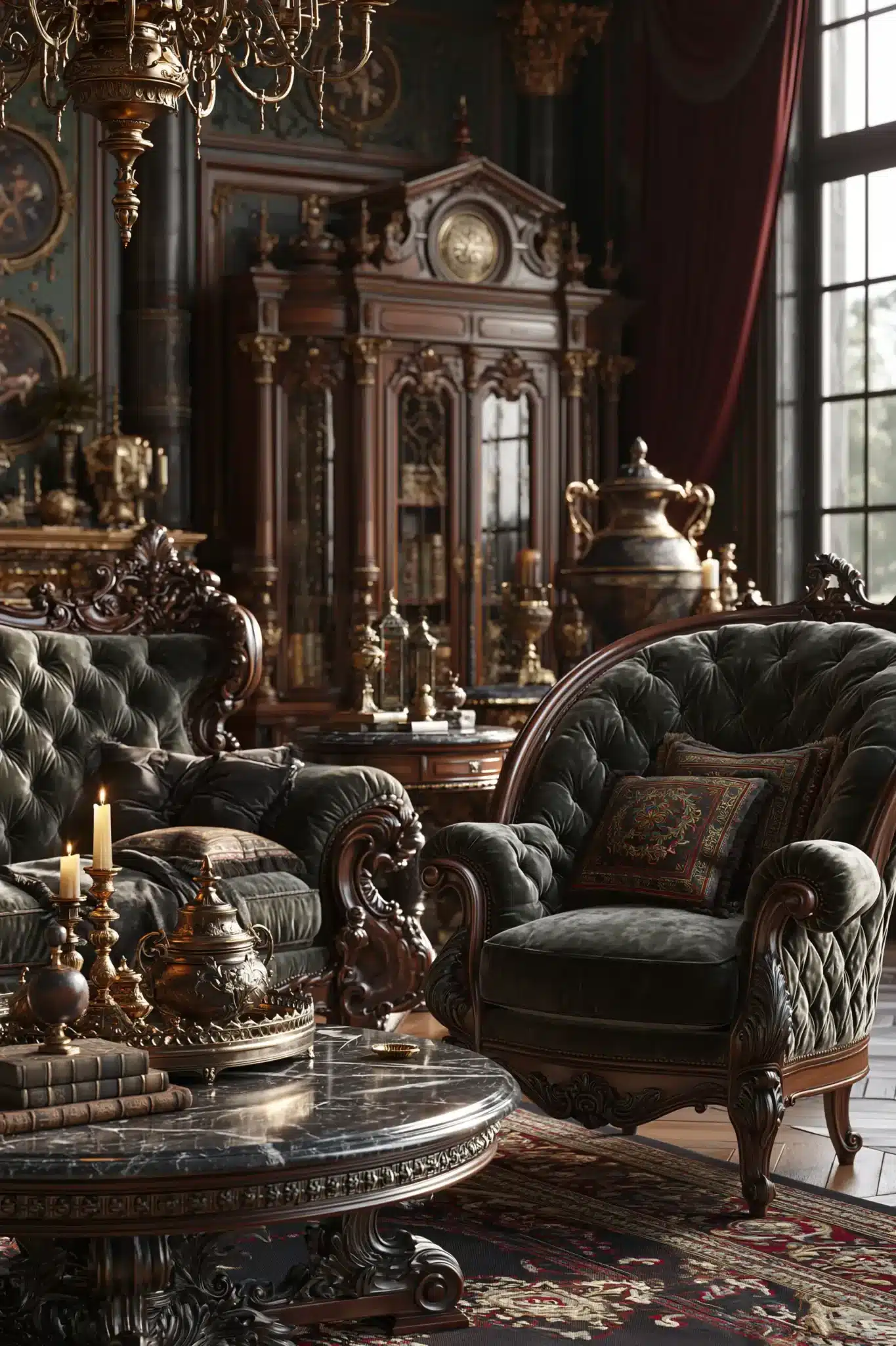 victorian gothic decor