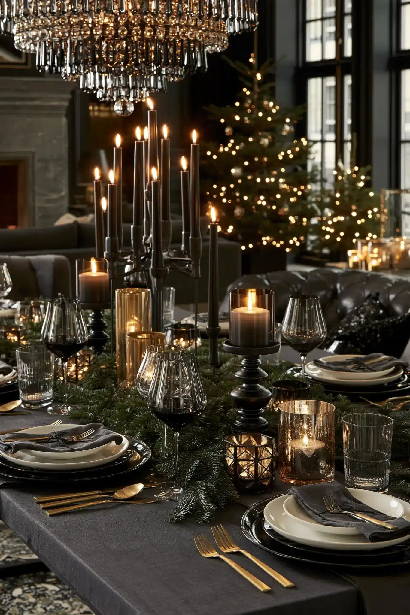 christmas table decor