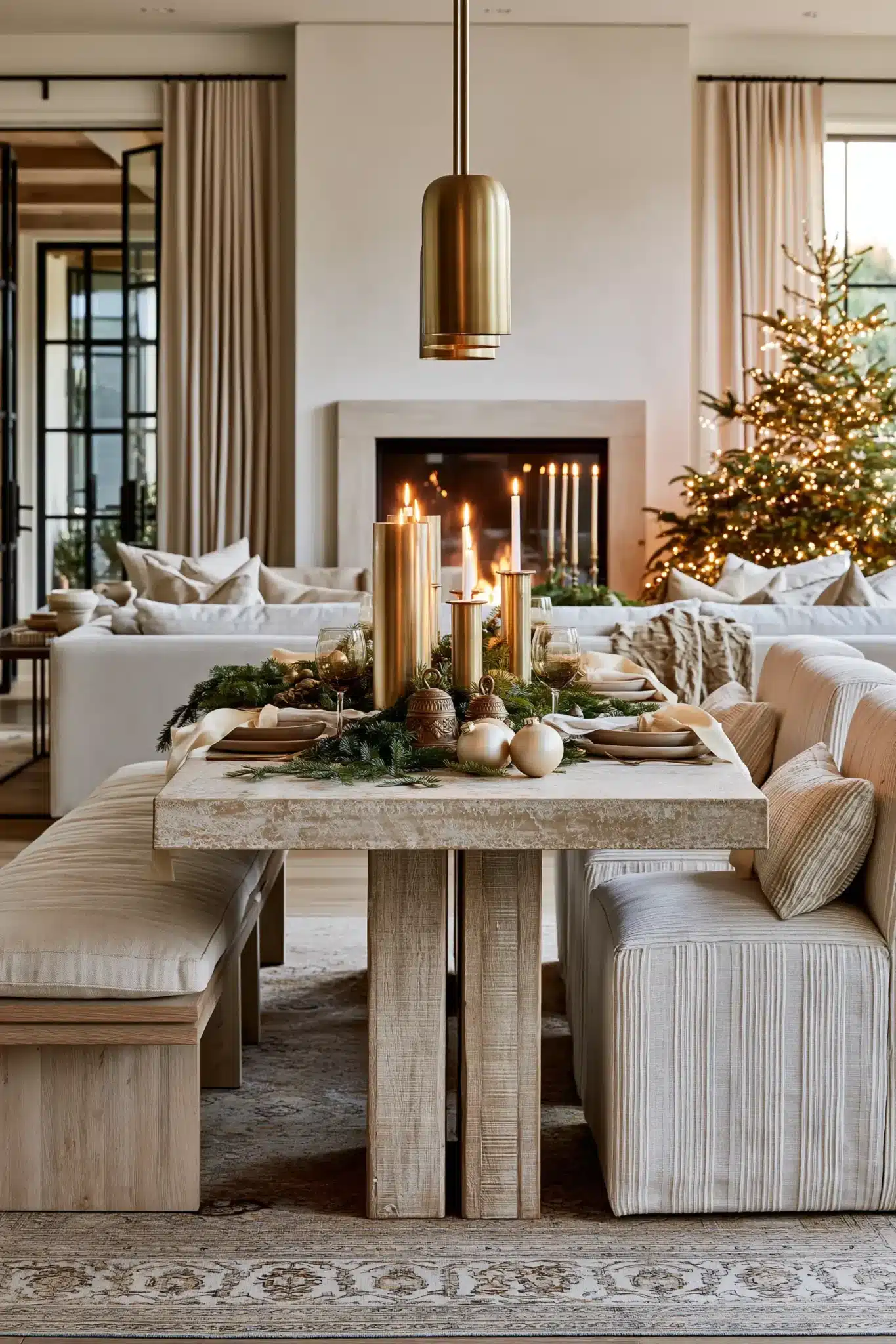 modern christmas decor