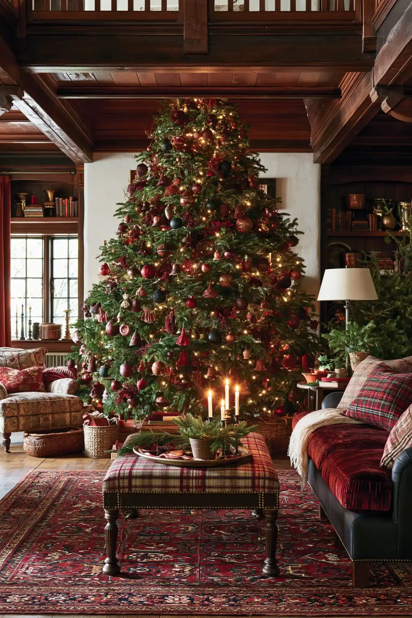 moody christmas decor