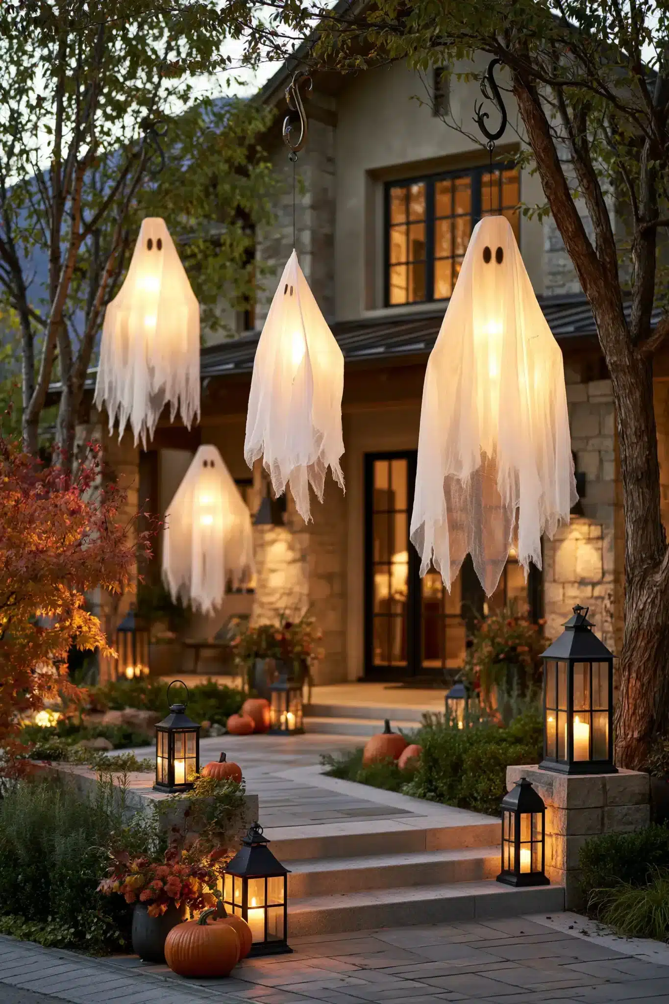 outdoor halloween decor