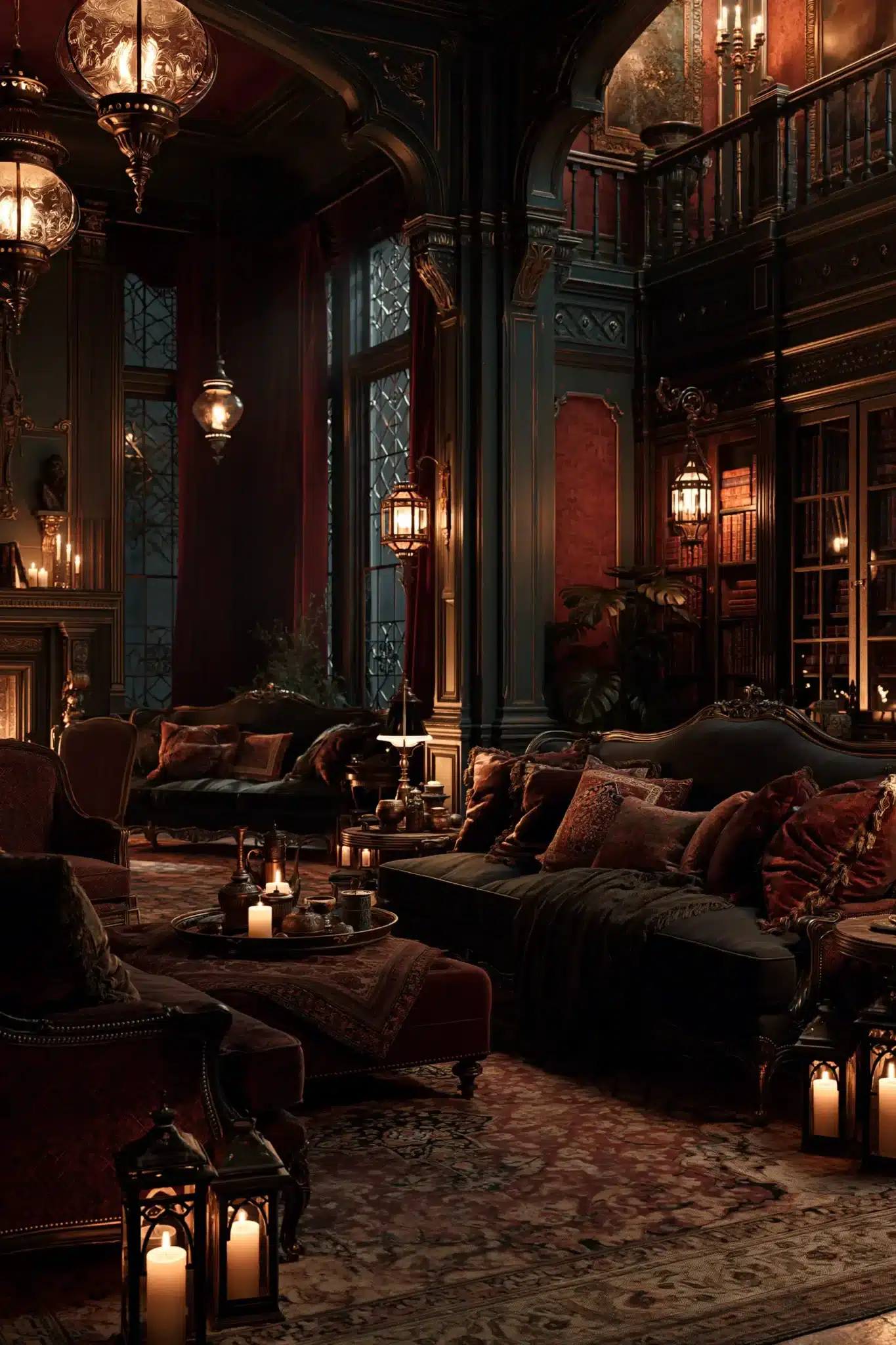 victorian gothic decor