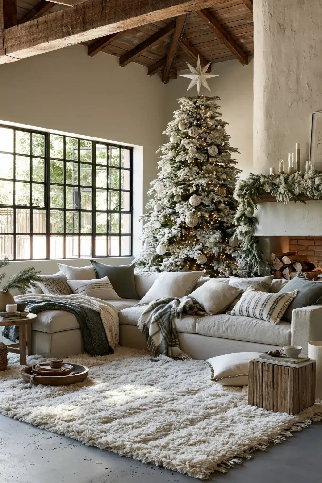 modern christmas decor