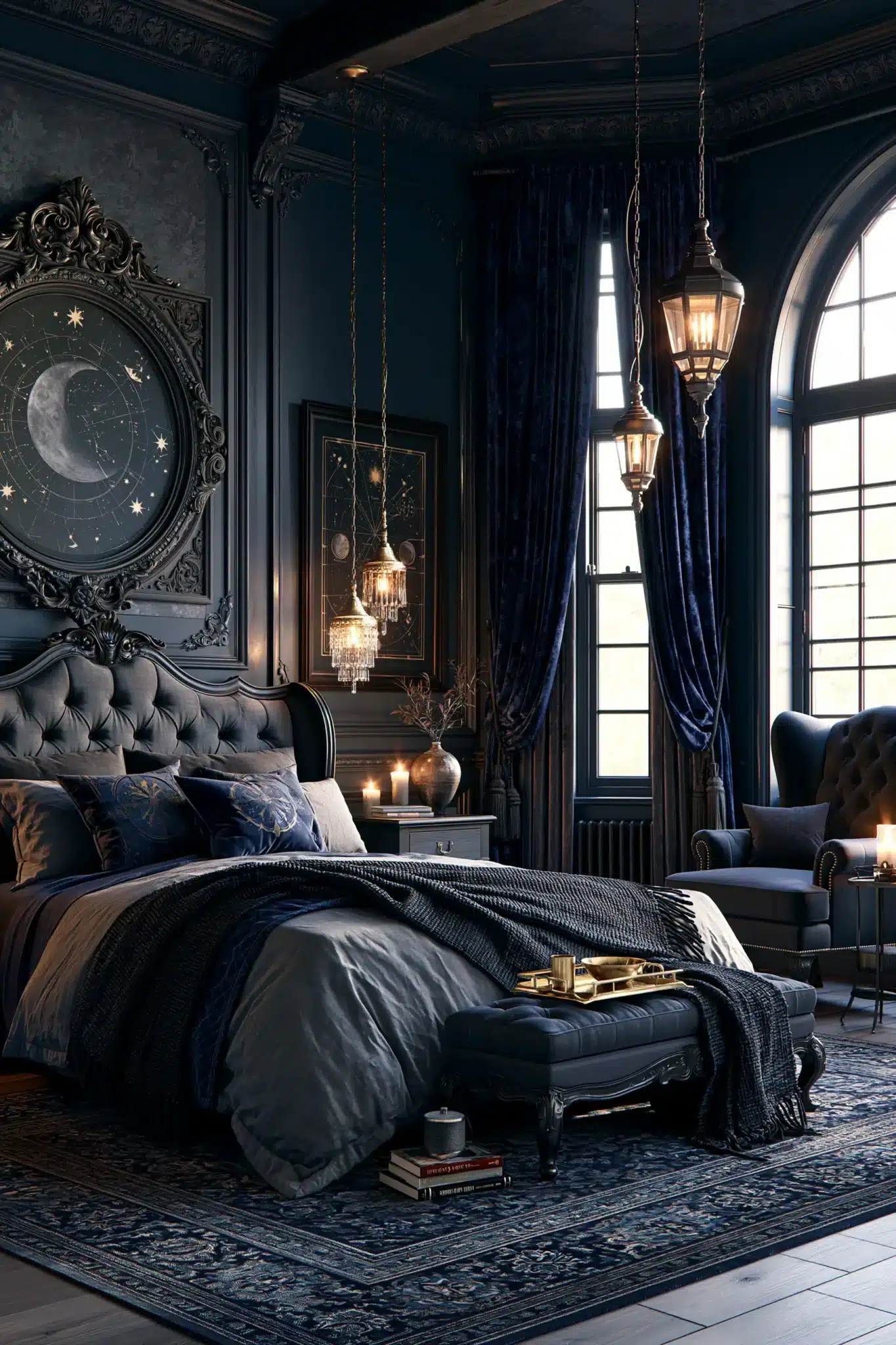 gothic bedroom