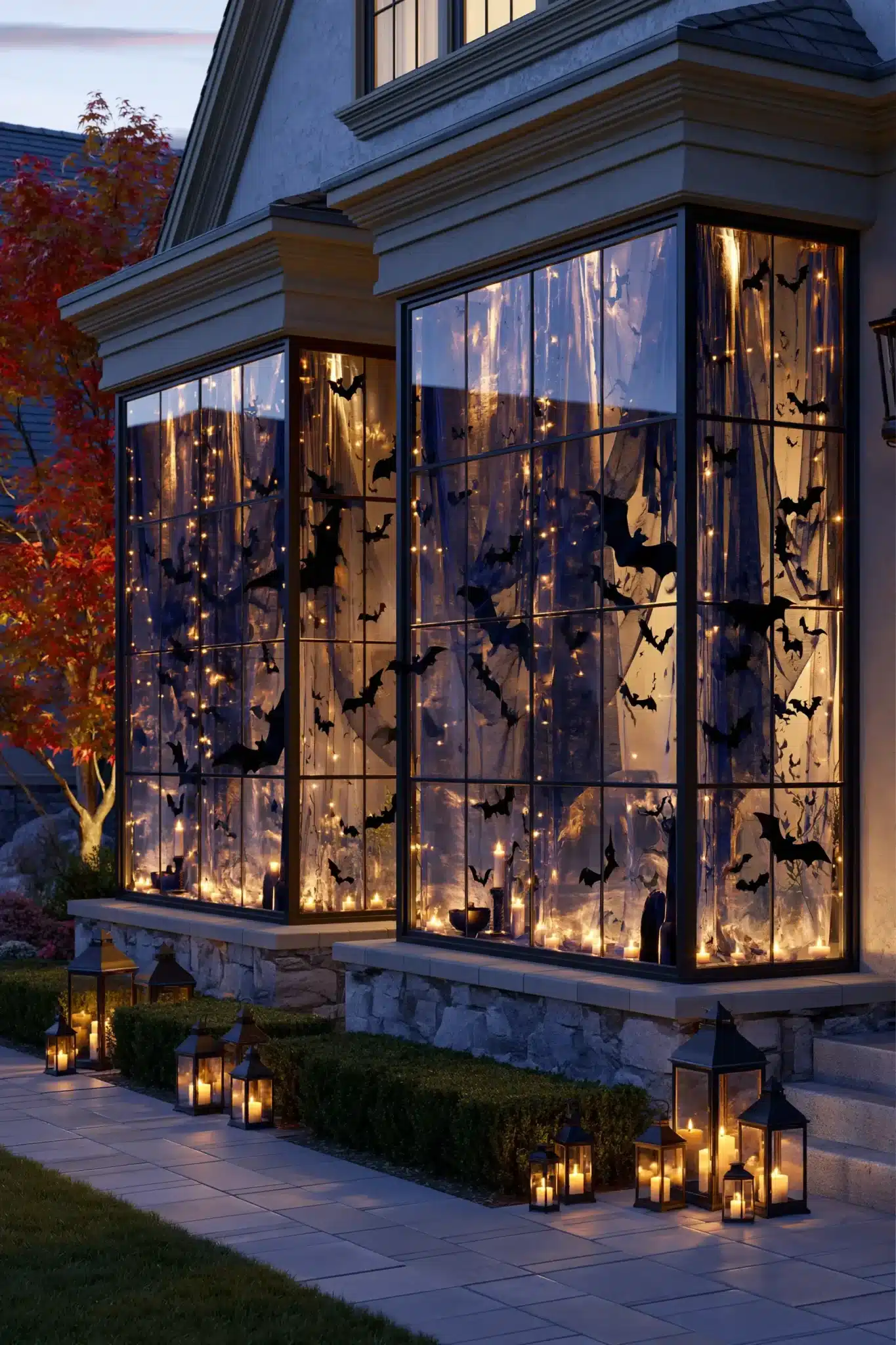 outdoor halloween decor