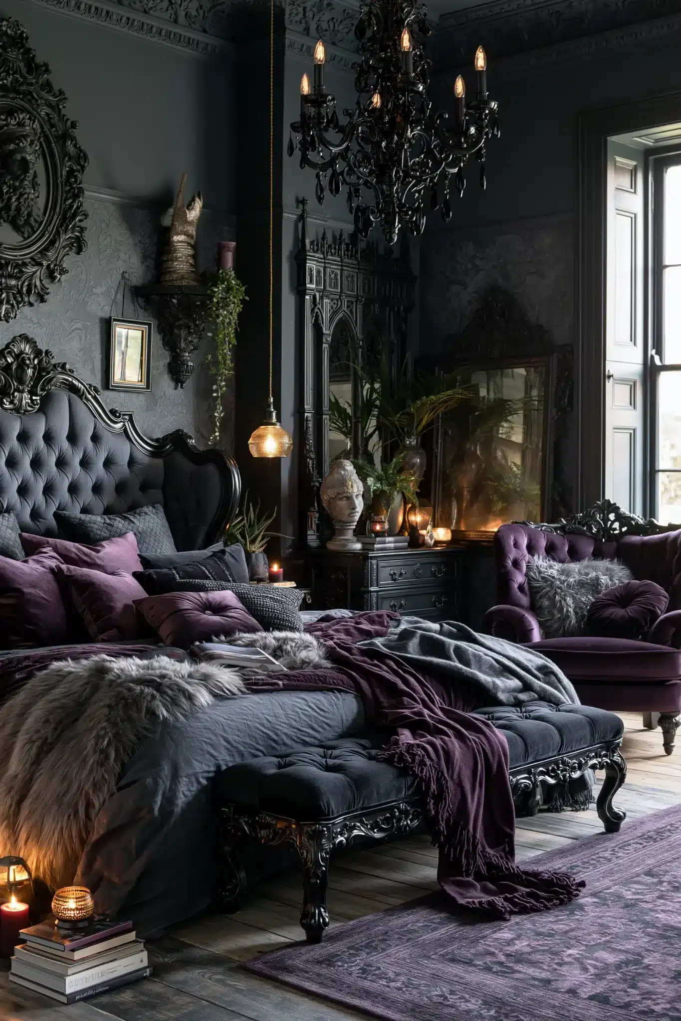 gothic bedroom