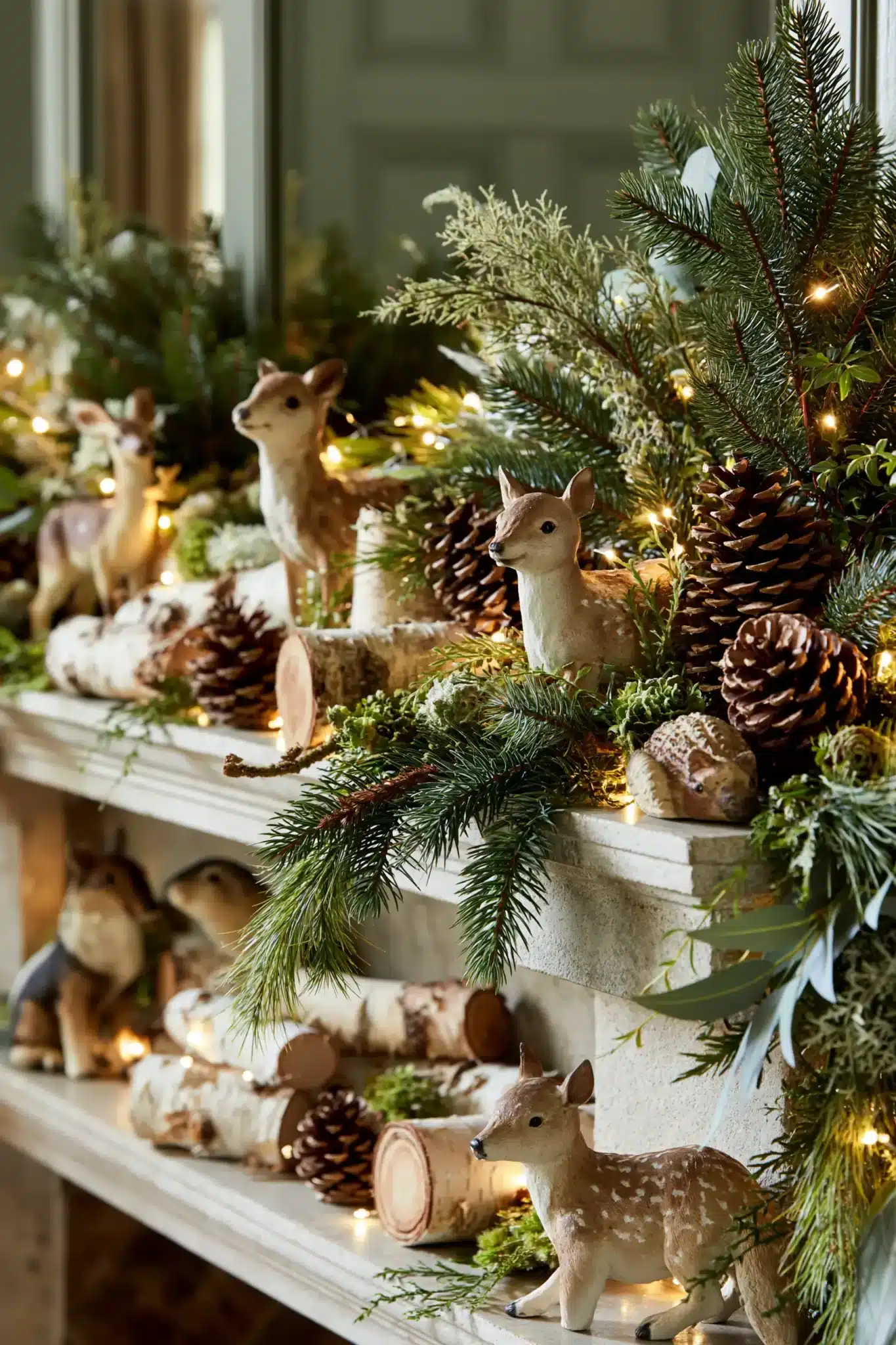 christmas mantle decor