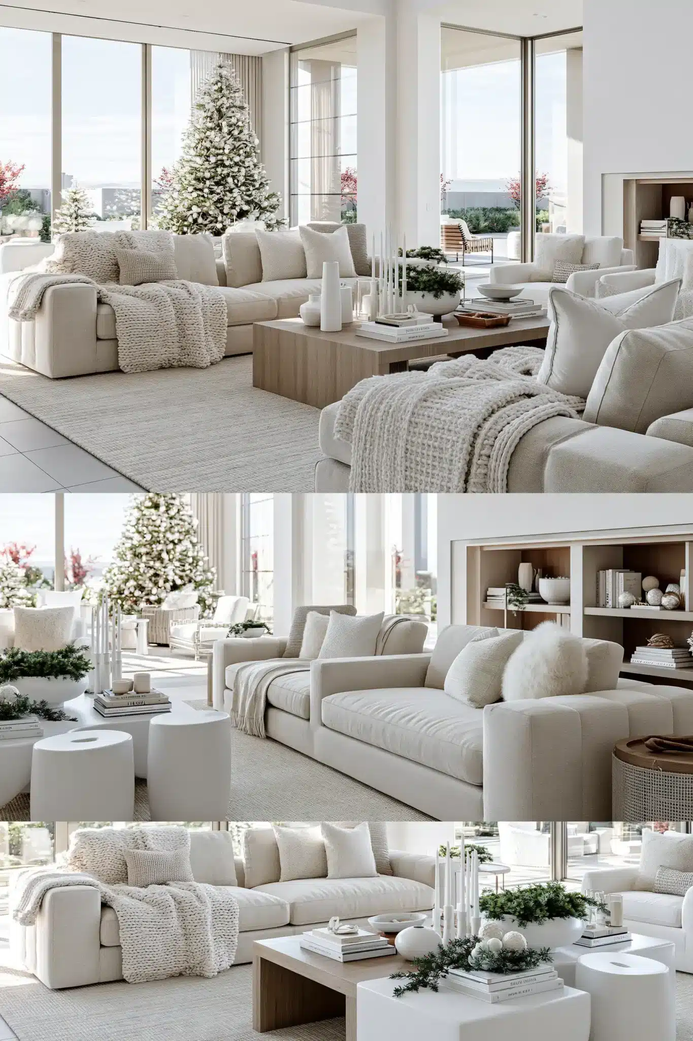 white christmas decor