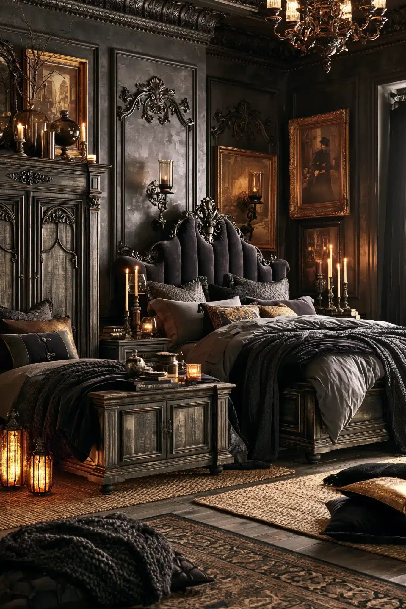 gothic bedroom