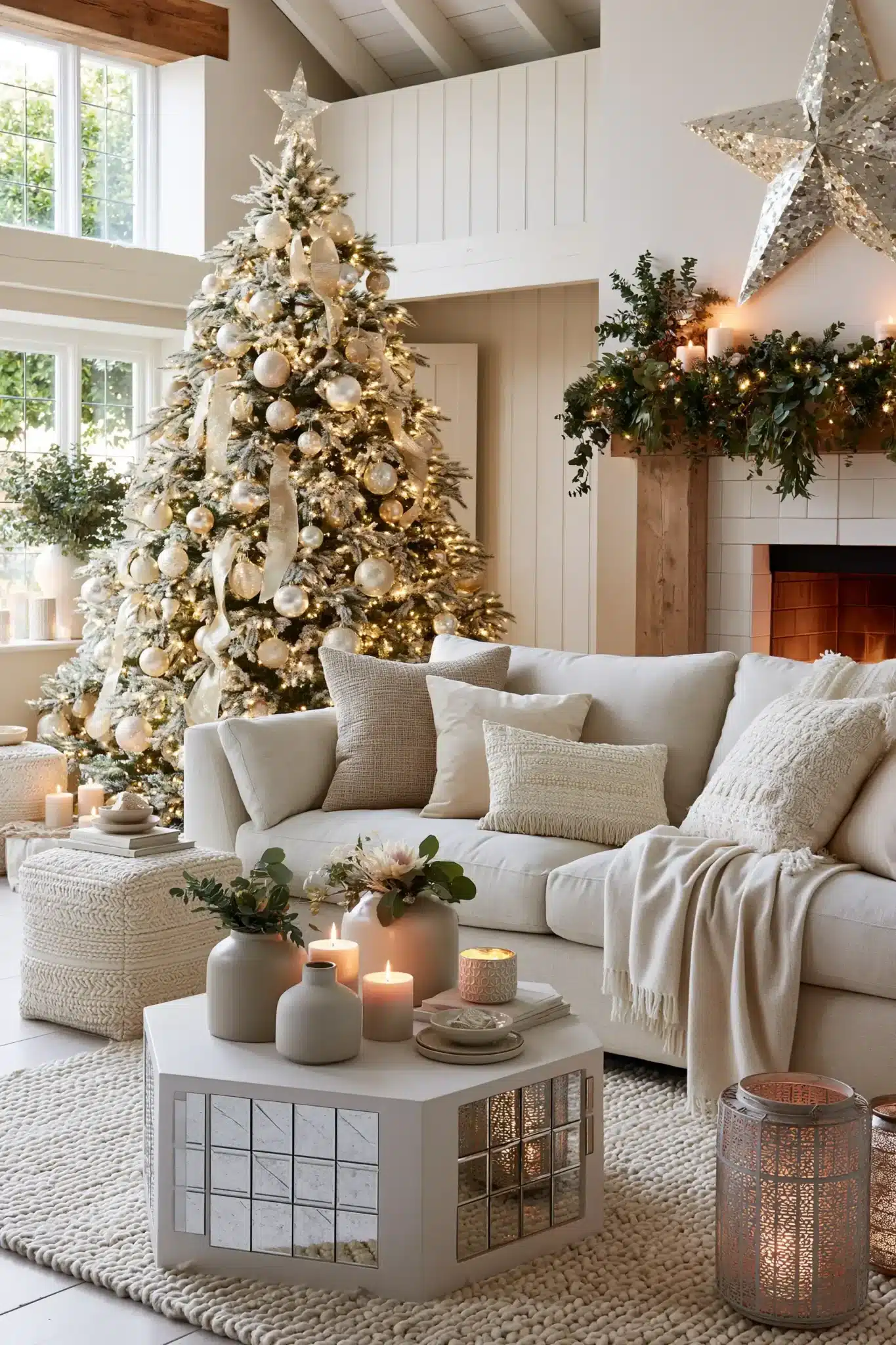 modern christmas decor