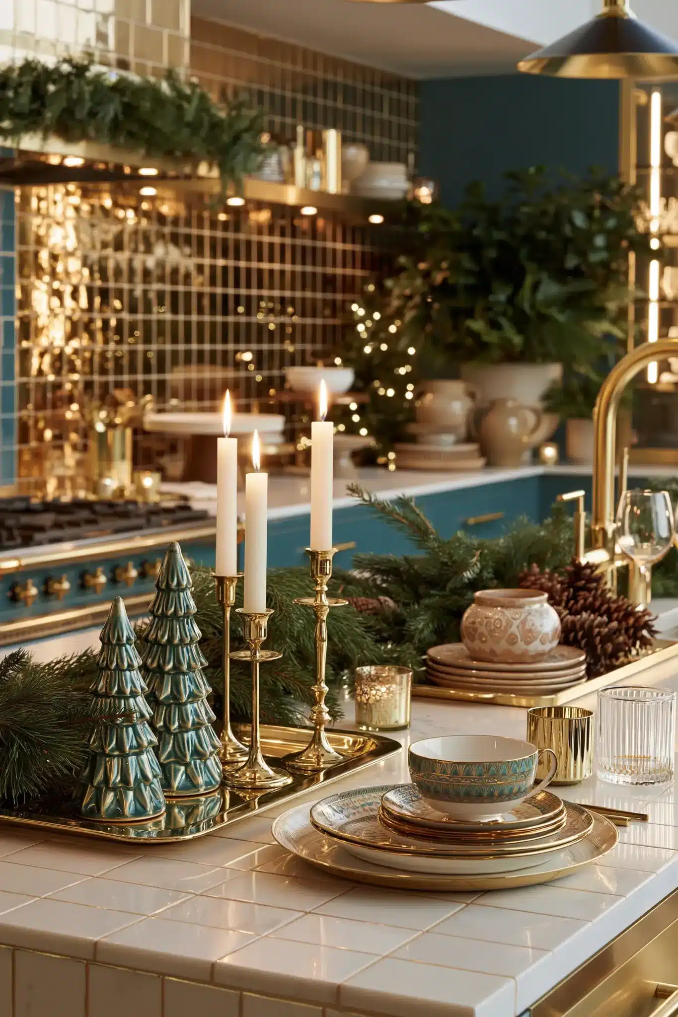 christmas kitchen decor