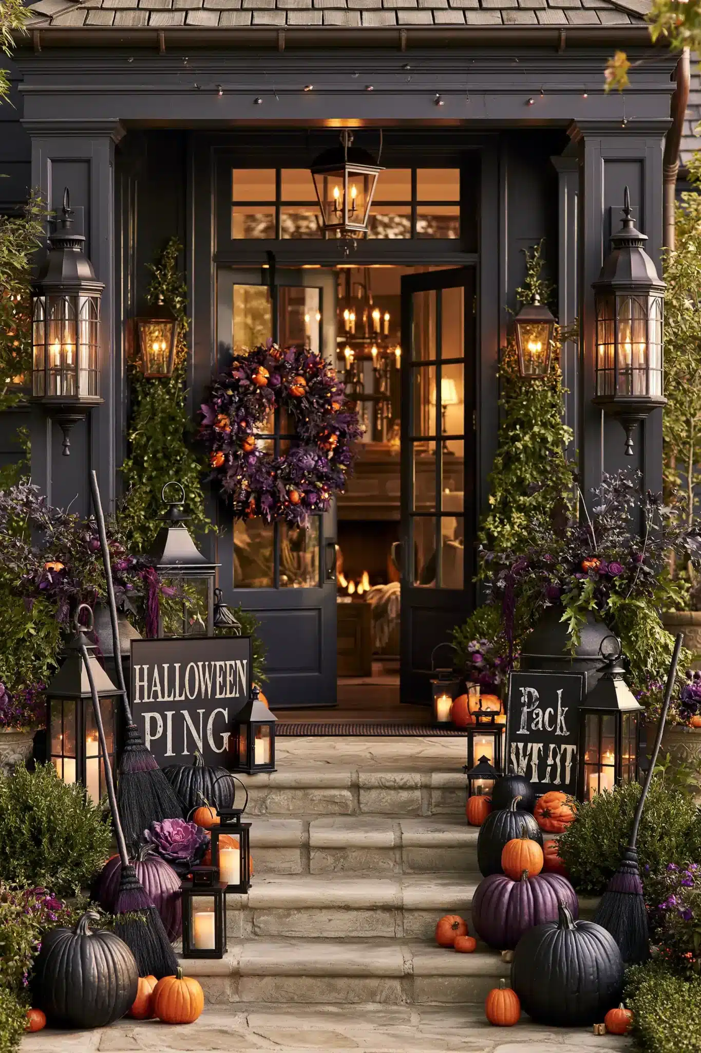 halloween porch ideas