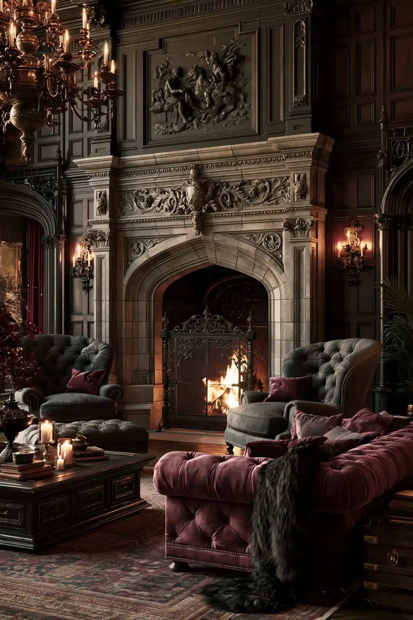 victorian gothic decor