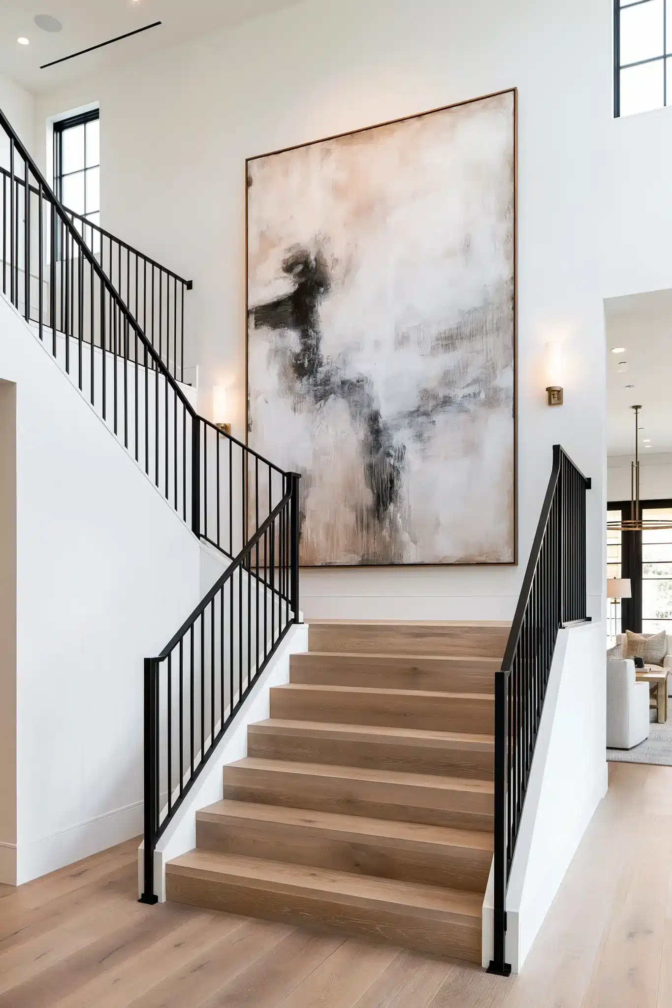 staircase wall decor