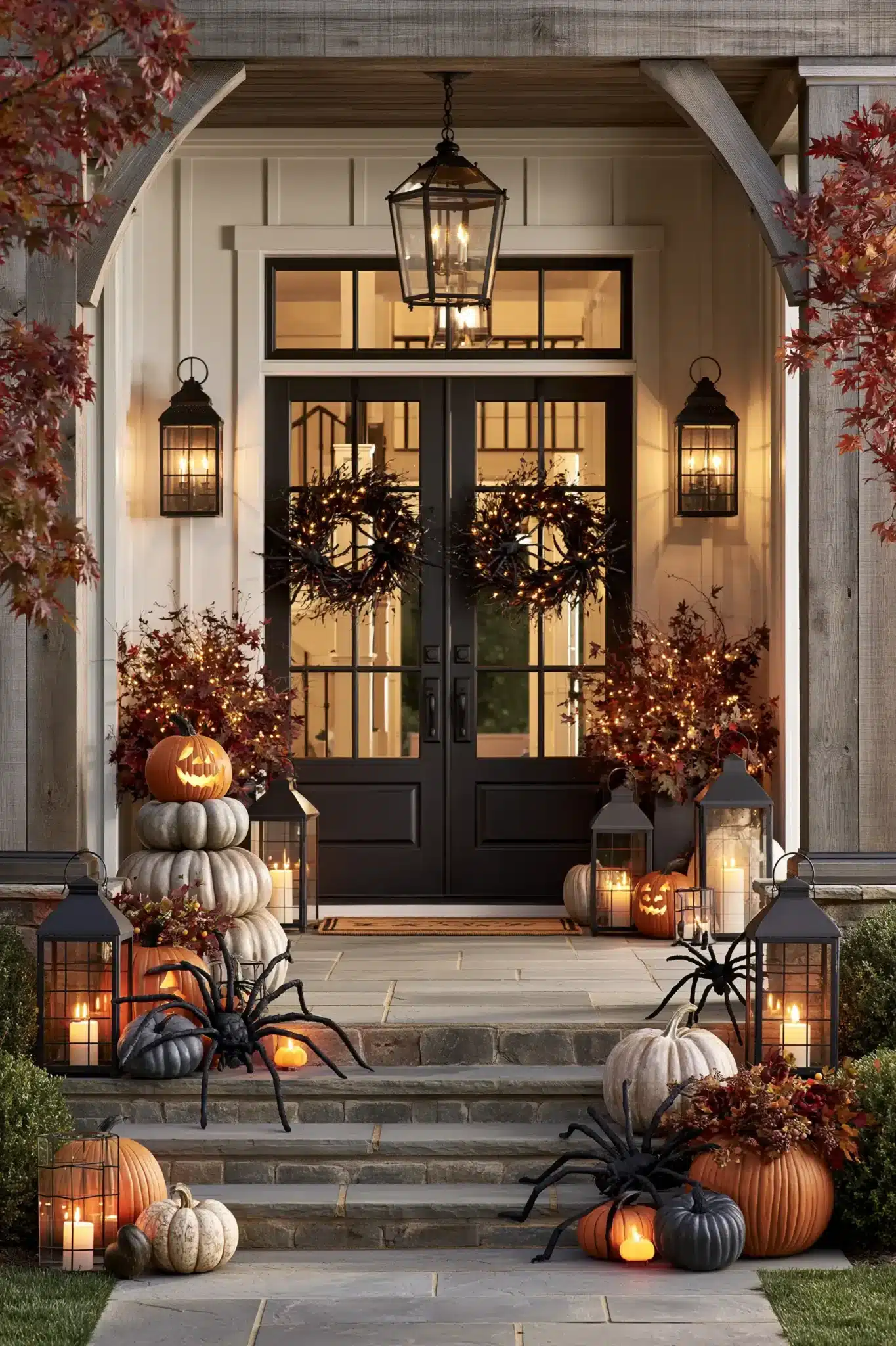 outdoor halloween decor
