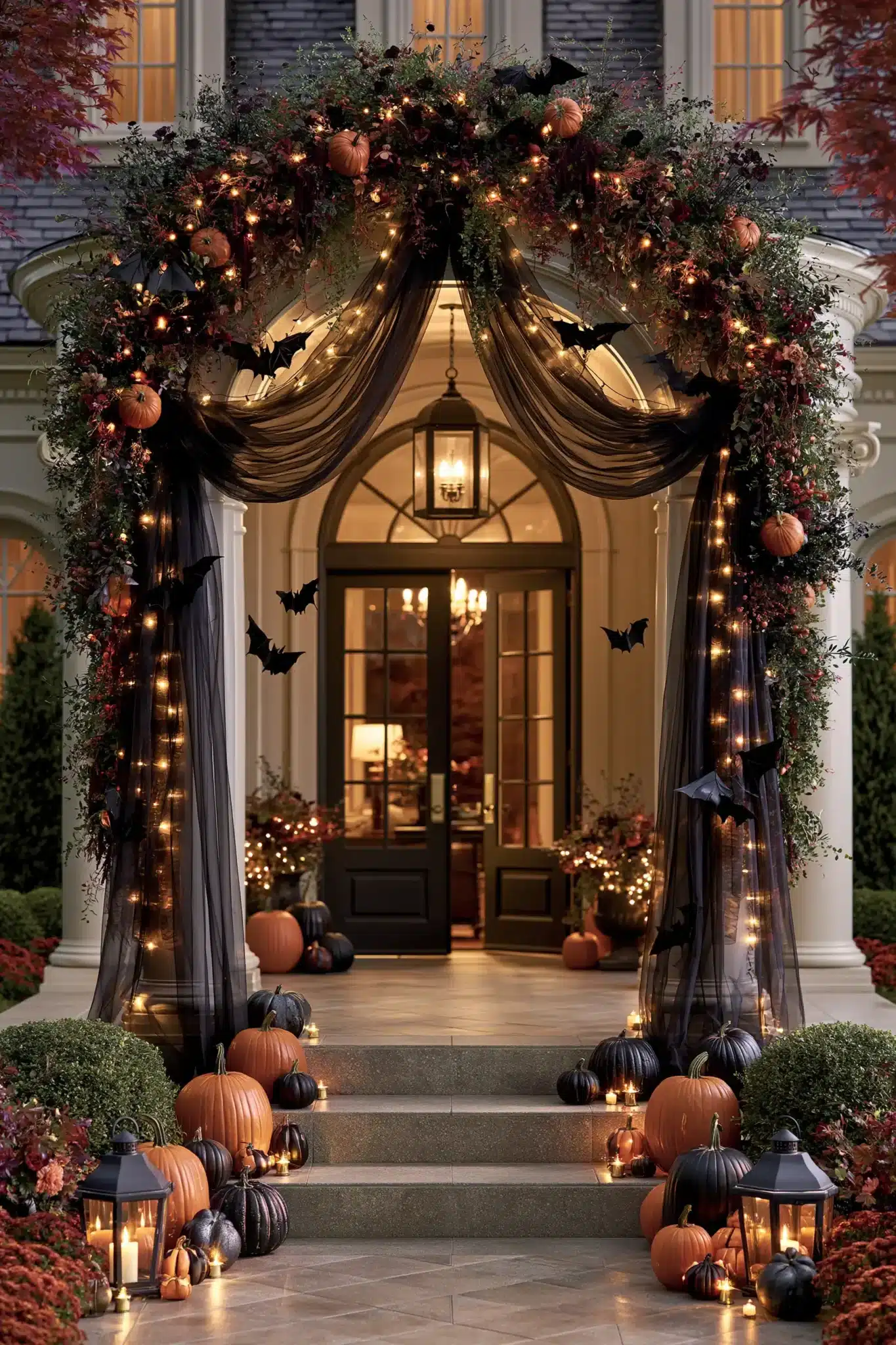 outdoor halloween decor