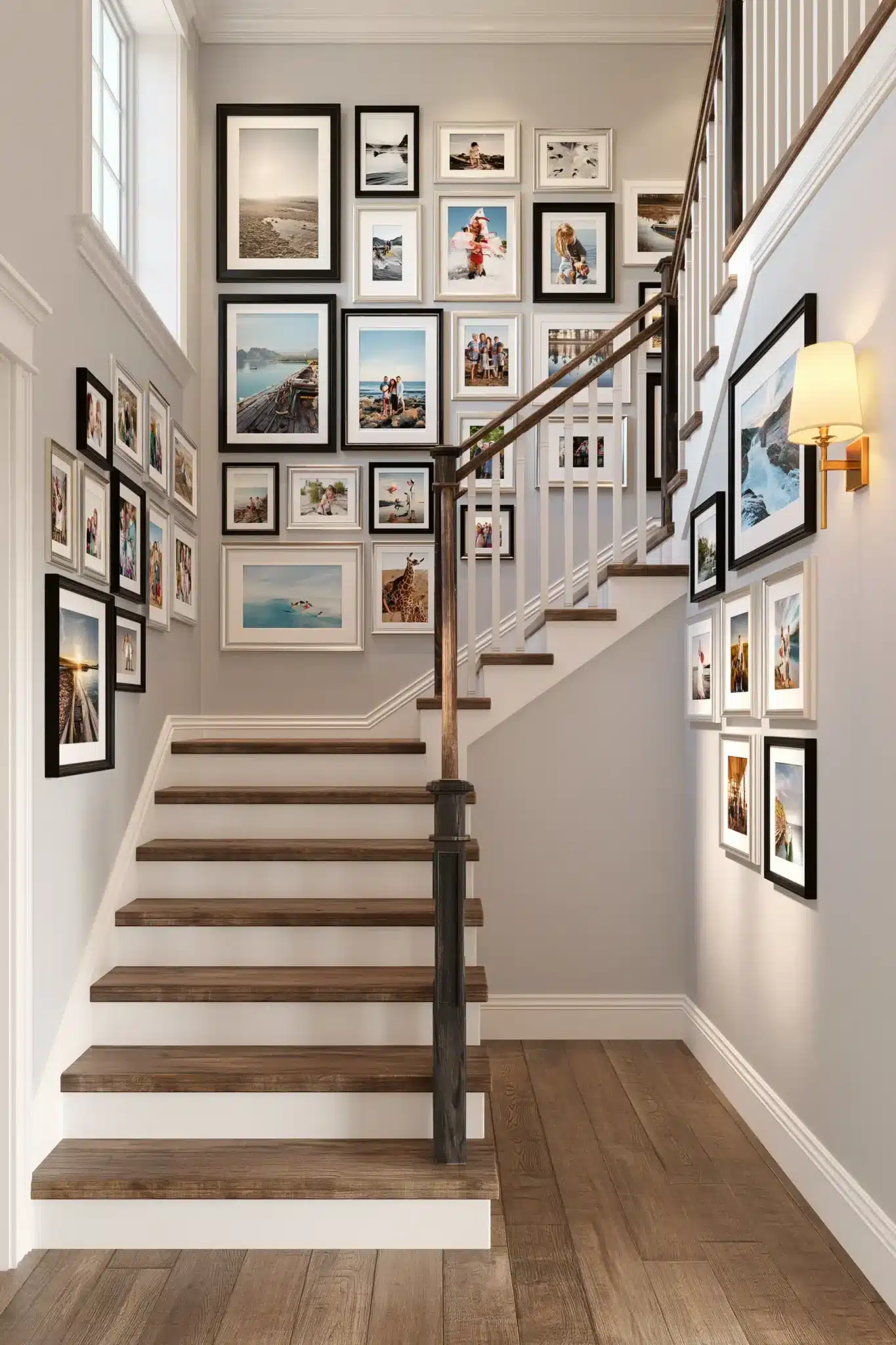 staircase wall decor