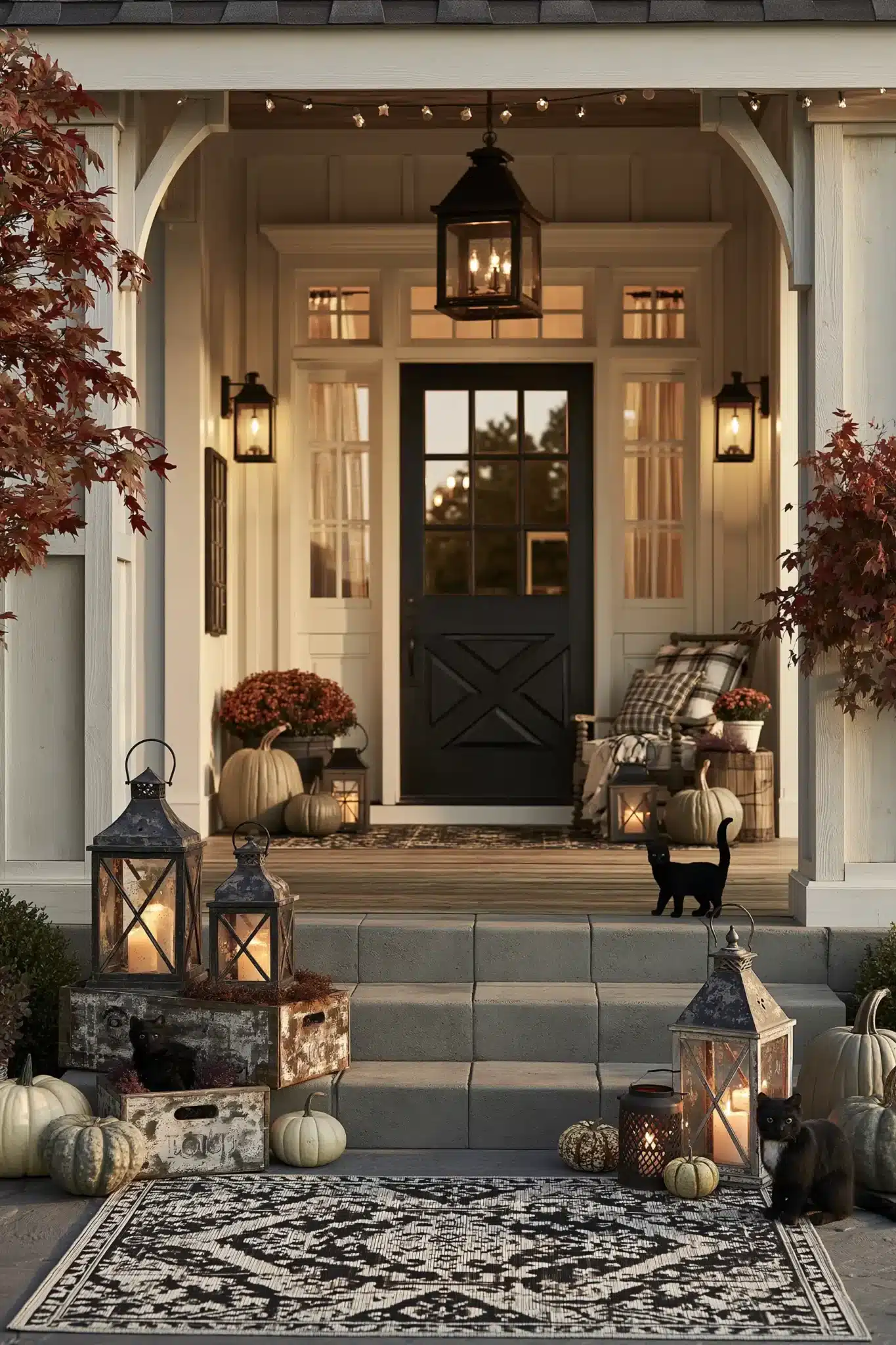 outdoor halloween decor