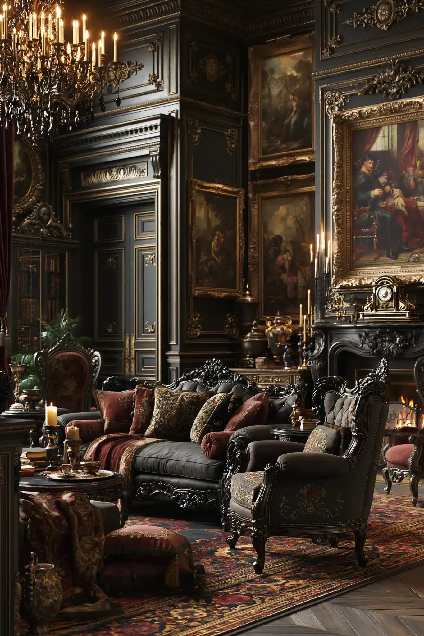 victorian gothic decor