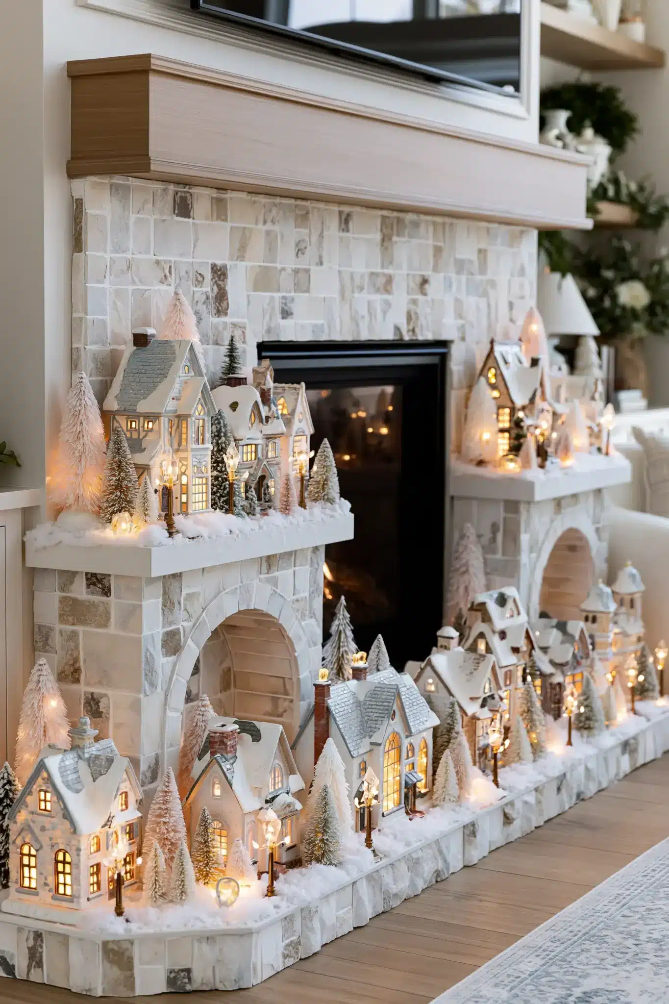 christmas mantle decor