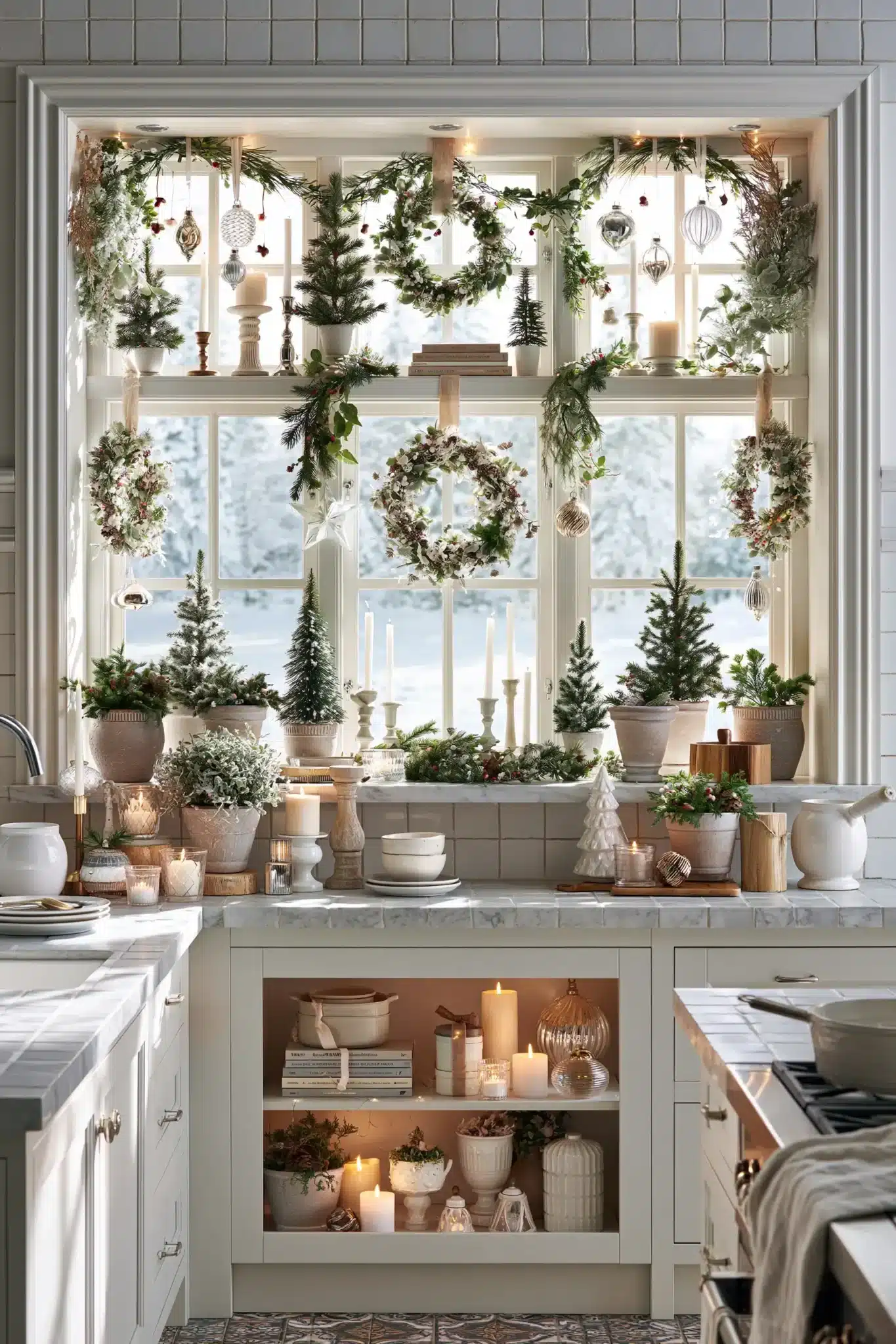 christmas kitchen decor