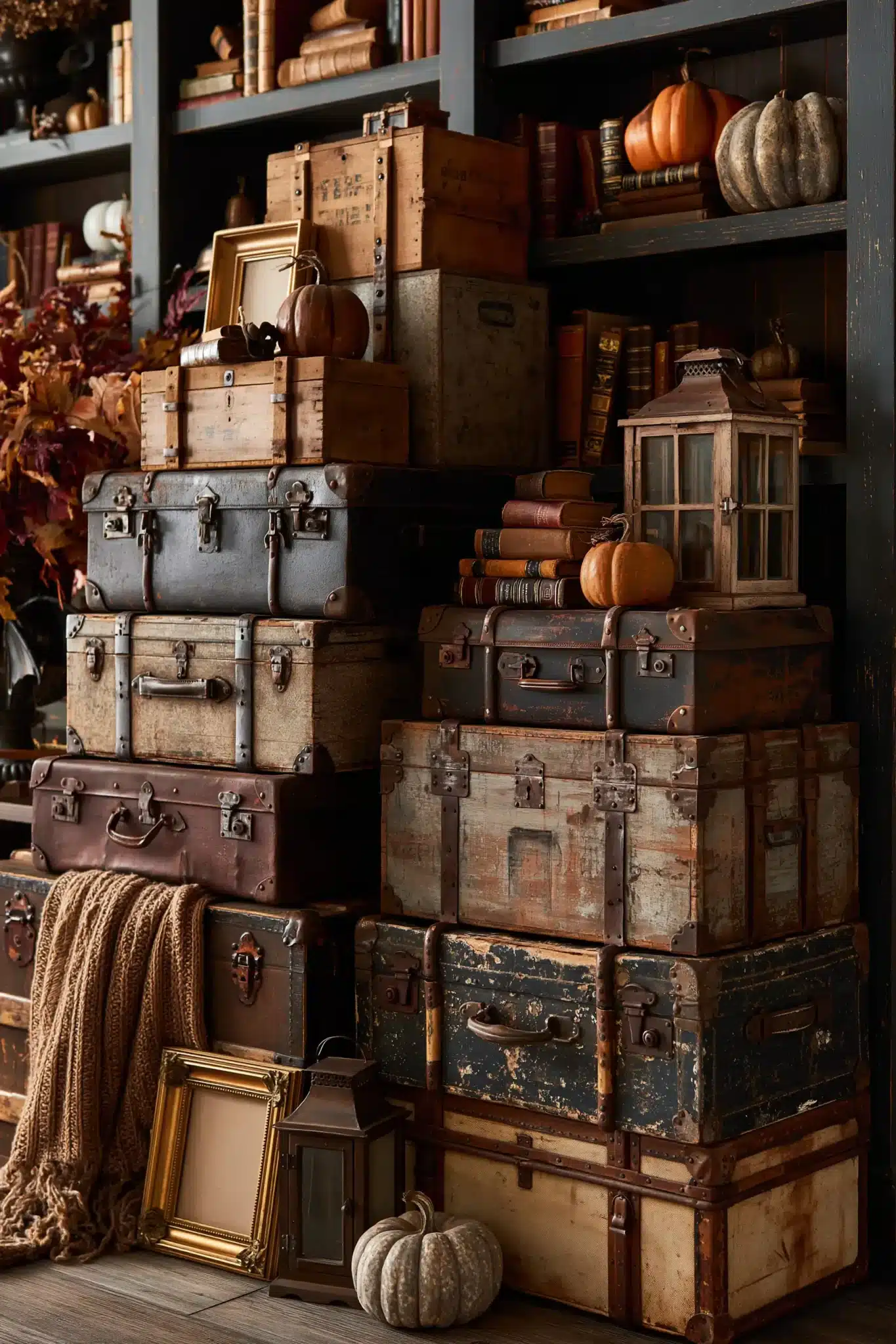 vintage halloween decor