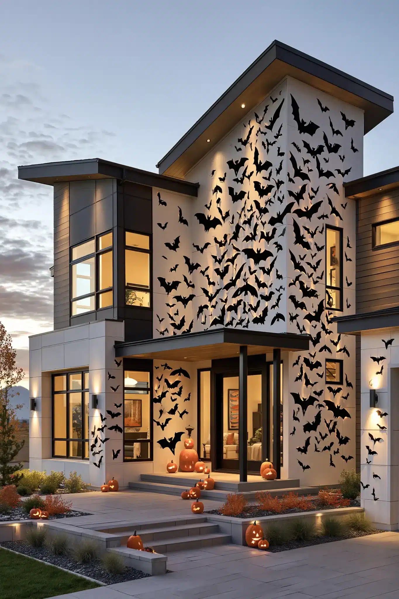 outdoor halloween decor